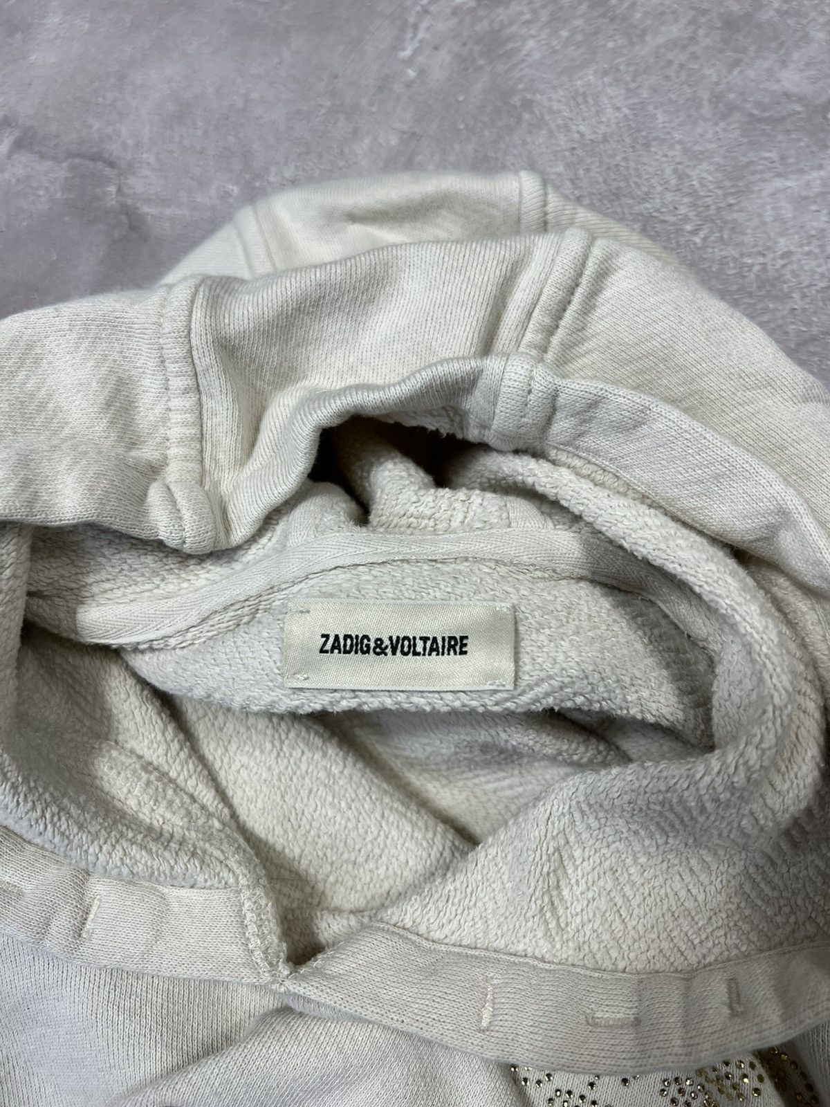Vintage × Zadig & Voltaire Vintage Zadig Voltaire Luxury Y2k Hoodie Size M / US 6-8 / IT 42-44 - 9 Thumbnail