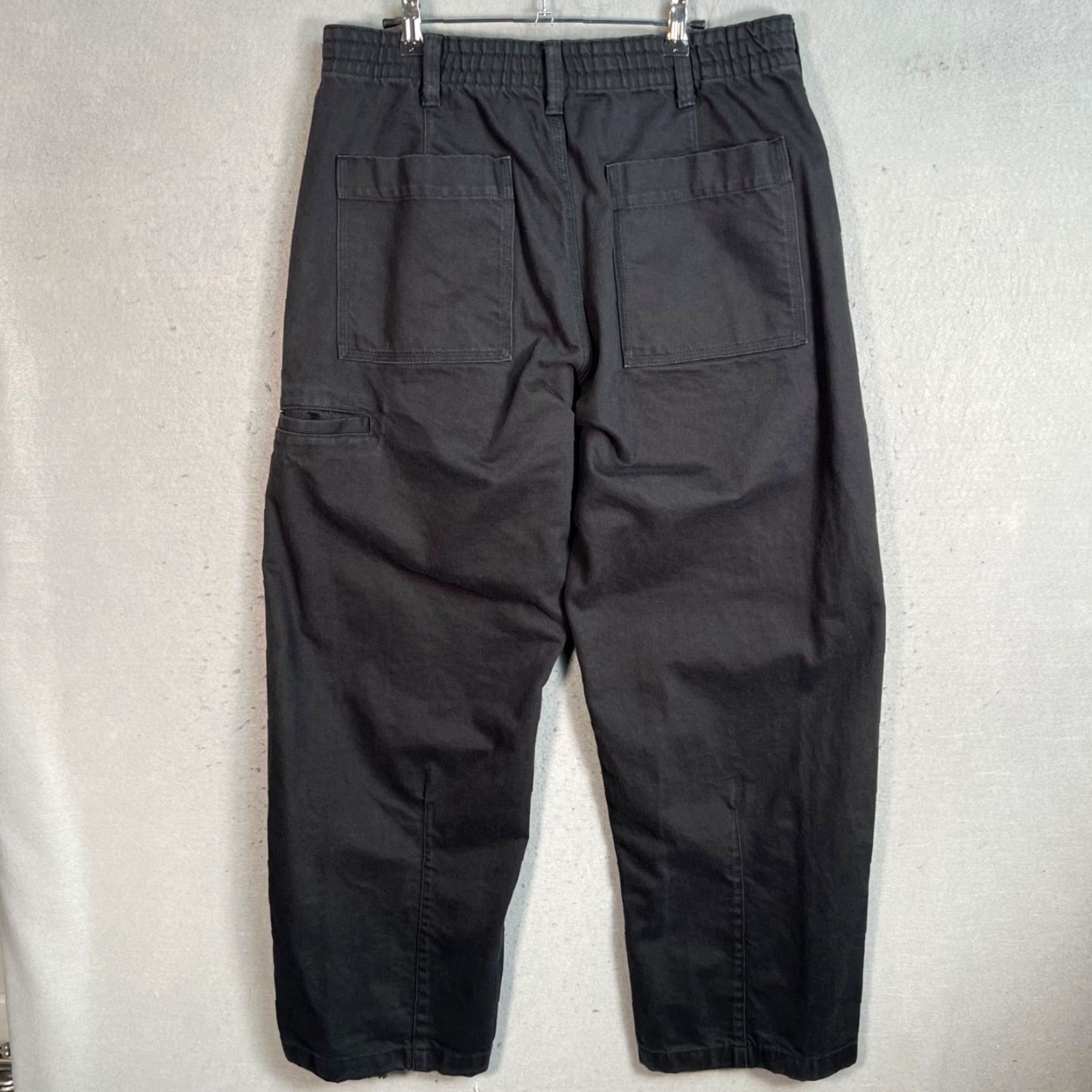 Vintage GU Pants 36 in Waist Black Cotton Relaxed Fit Chino XL Mens Size US 36 / EU 52 - 2 Thumbnail