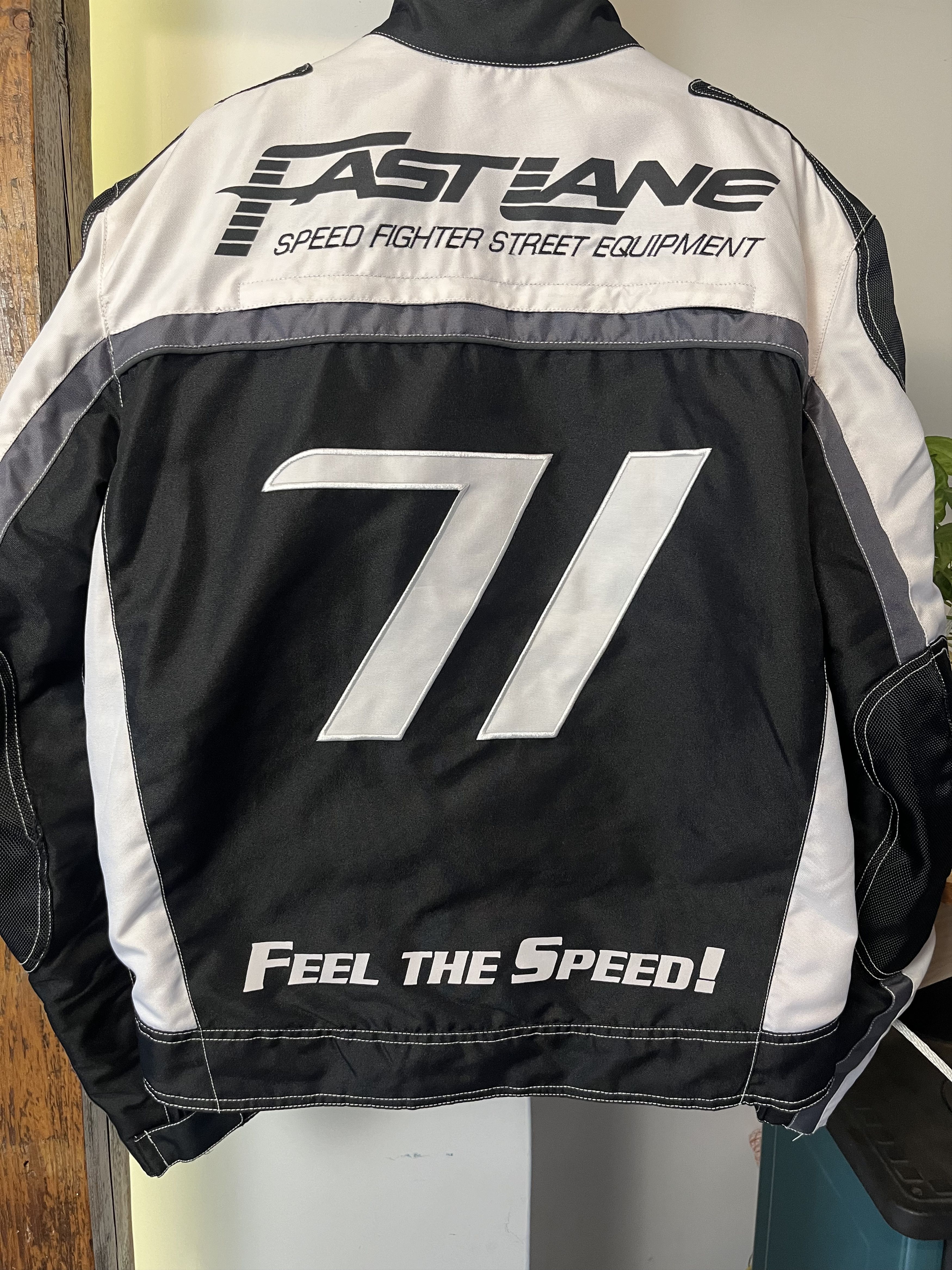 Vintage 90s SPEED FIGHTER #71 Fast Lane Racing Nascar Jacket Size US L / EU 52-54 / 3 - 8 Thumbnail