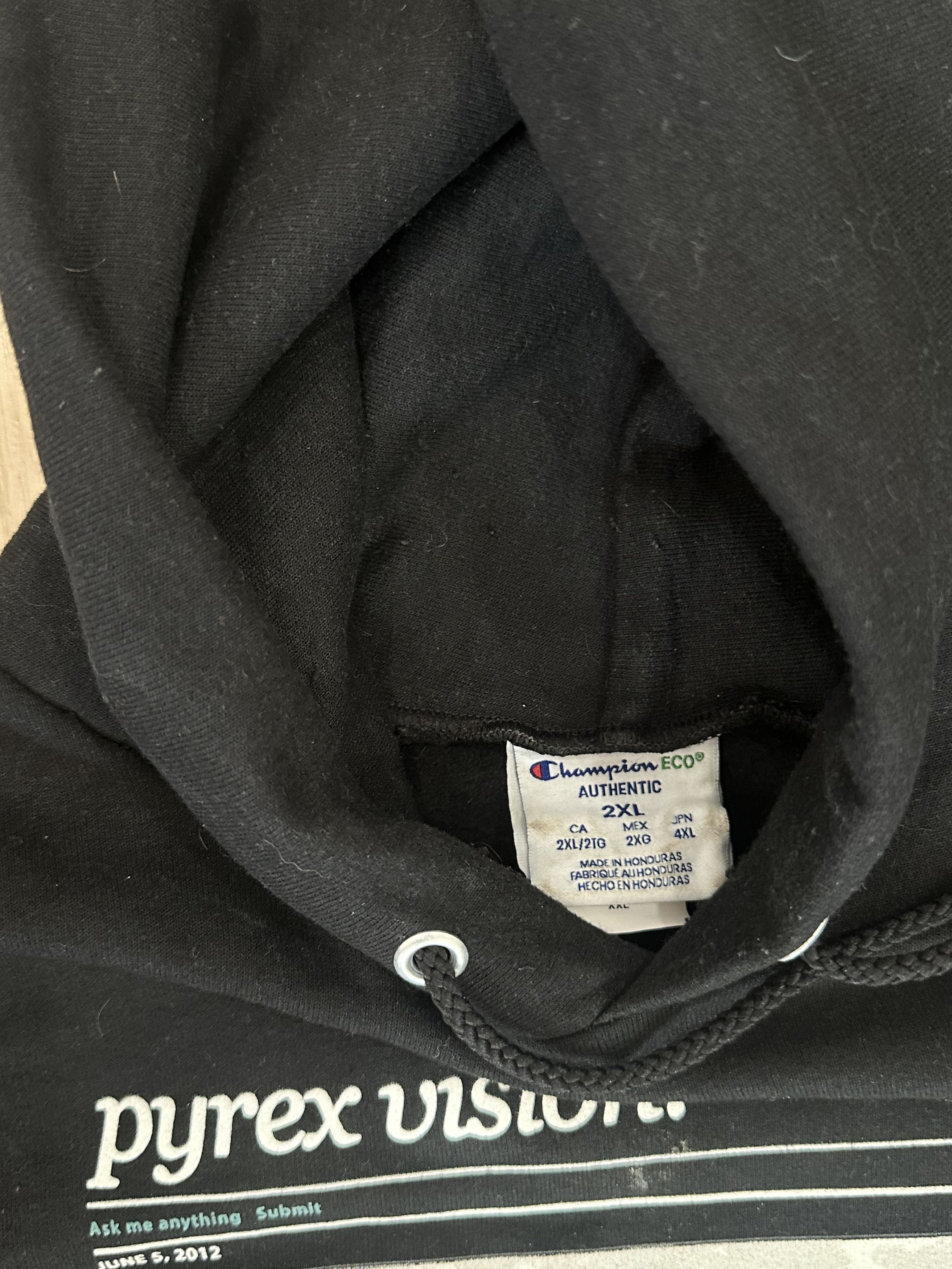 Pyrex Vision Rare Pyrex Vision Virgil Abloh Off-White Hoodie Size L Size US XL / EU 56 / 4 - 7 Thumbnail