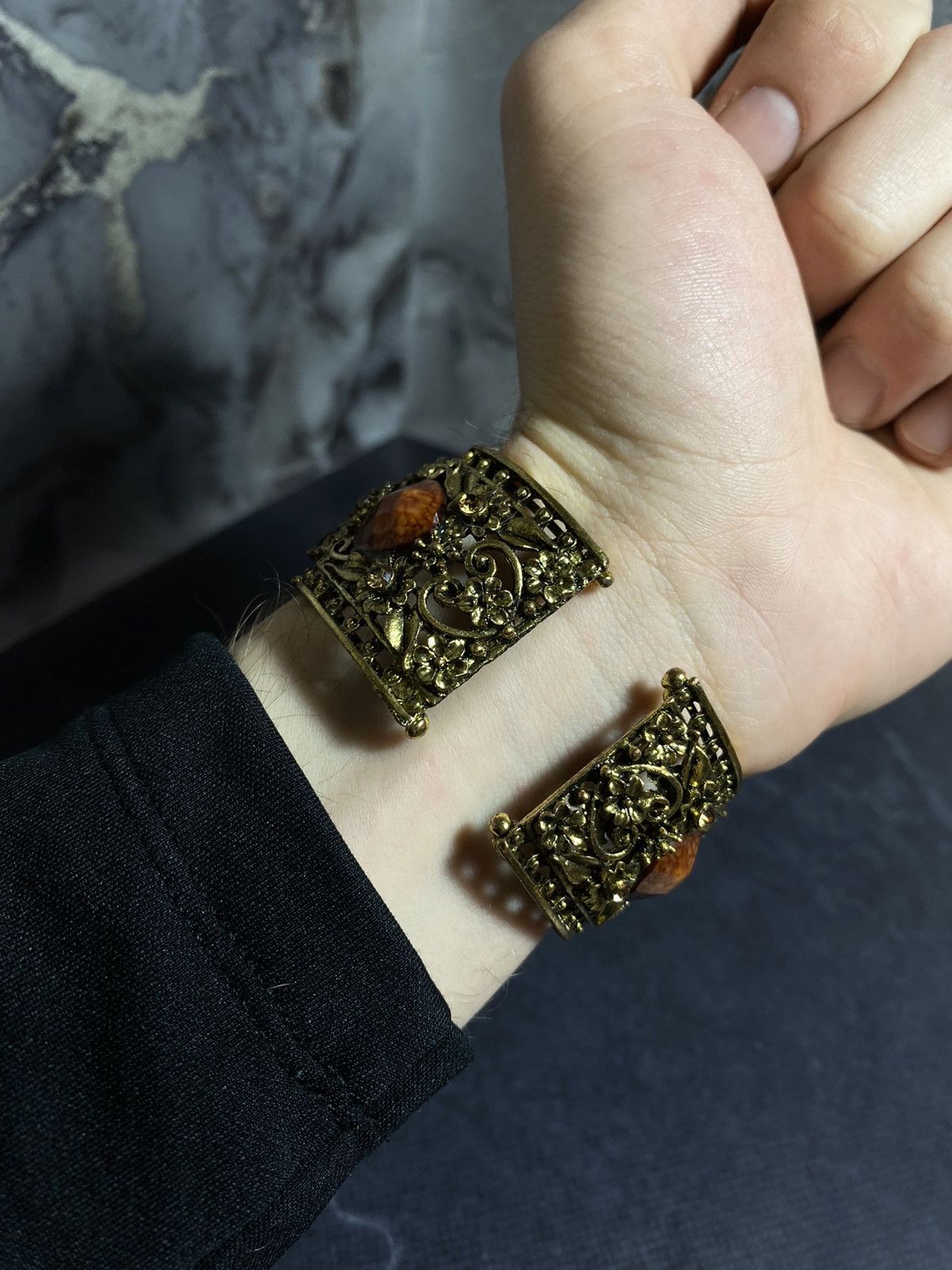 Japanese Brand Vintage Statement Bracelet Watch - Unique Jewelry Piece Size ONE SIZE - 5 Thumbnail