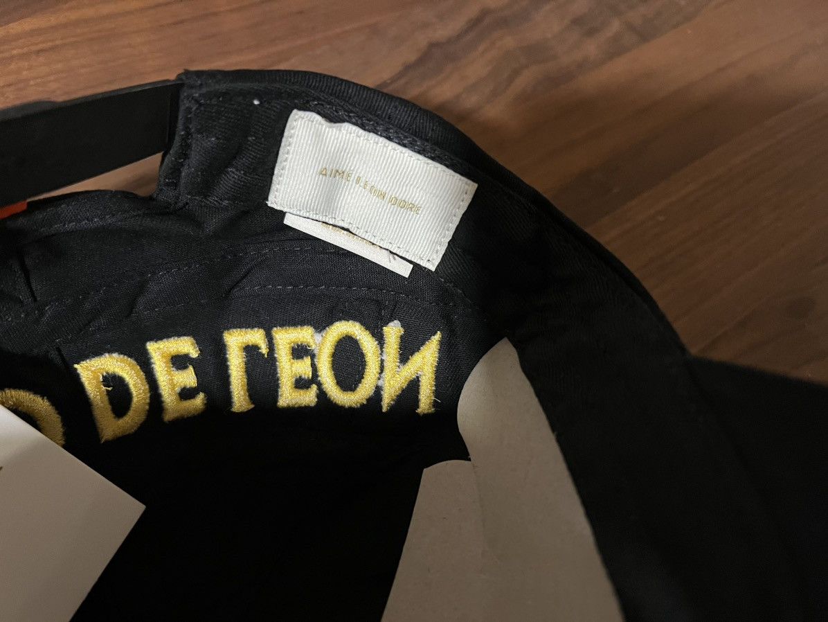 Aime Leon Dore Aime Leon Dore ALD Team Leon Soccer Hat Cap Black SnapBack Size ONE SIZE - 6 Thumbnail