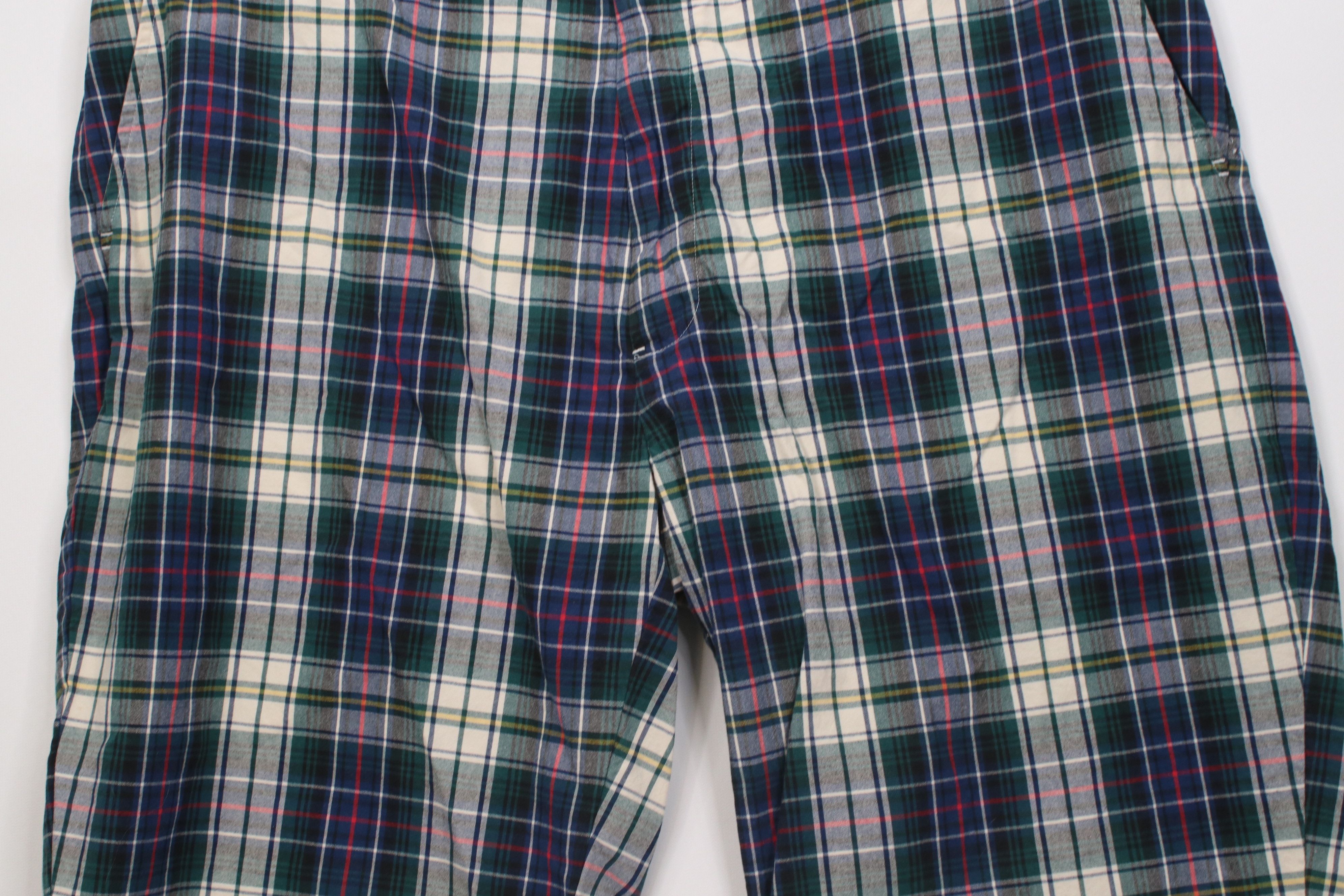 Polo Ralph Lauren Vintage 90s Ralph Lauren Chino Golf Shorts Cotton Plaid Size US 40 / EU 56 - 3 Thumbnail
