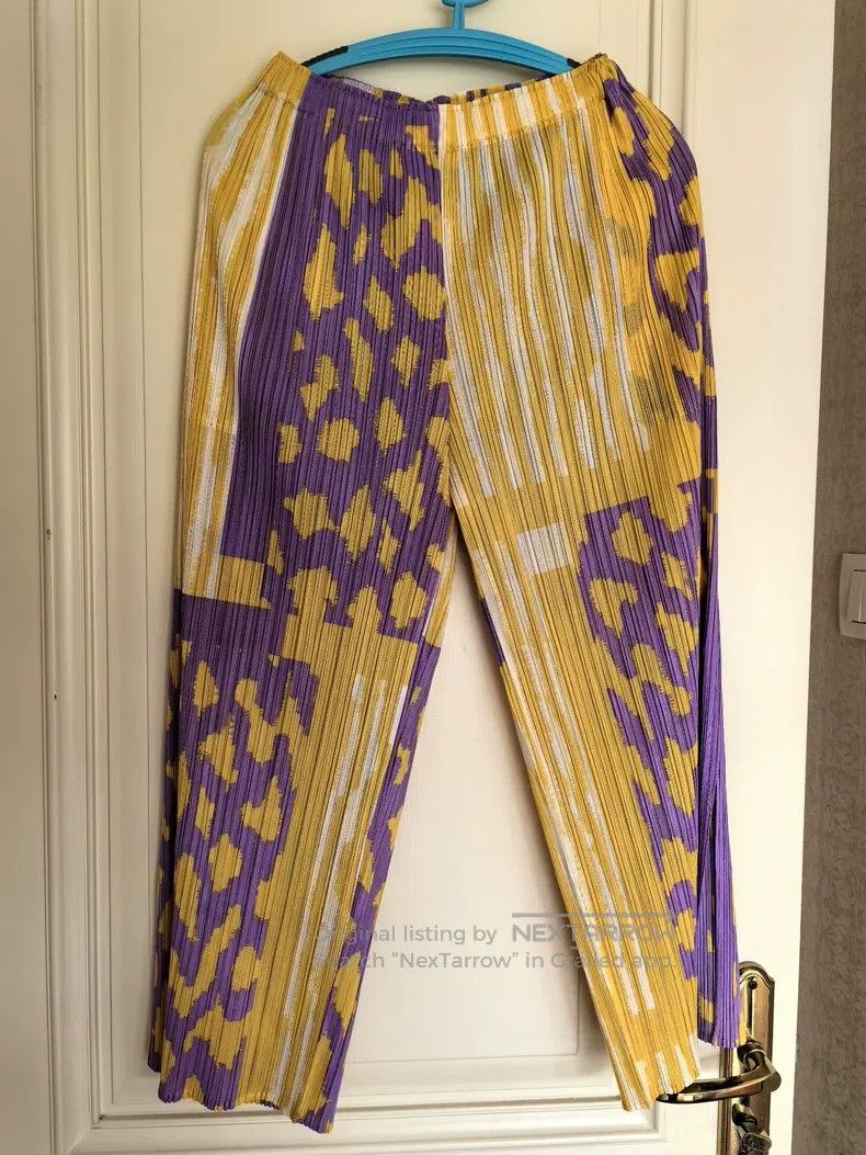 Issey Miyake Issey Miyake Yellow Pants Size 25" / US 0 / IT 36 - 1 Thumbnail