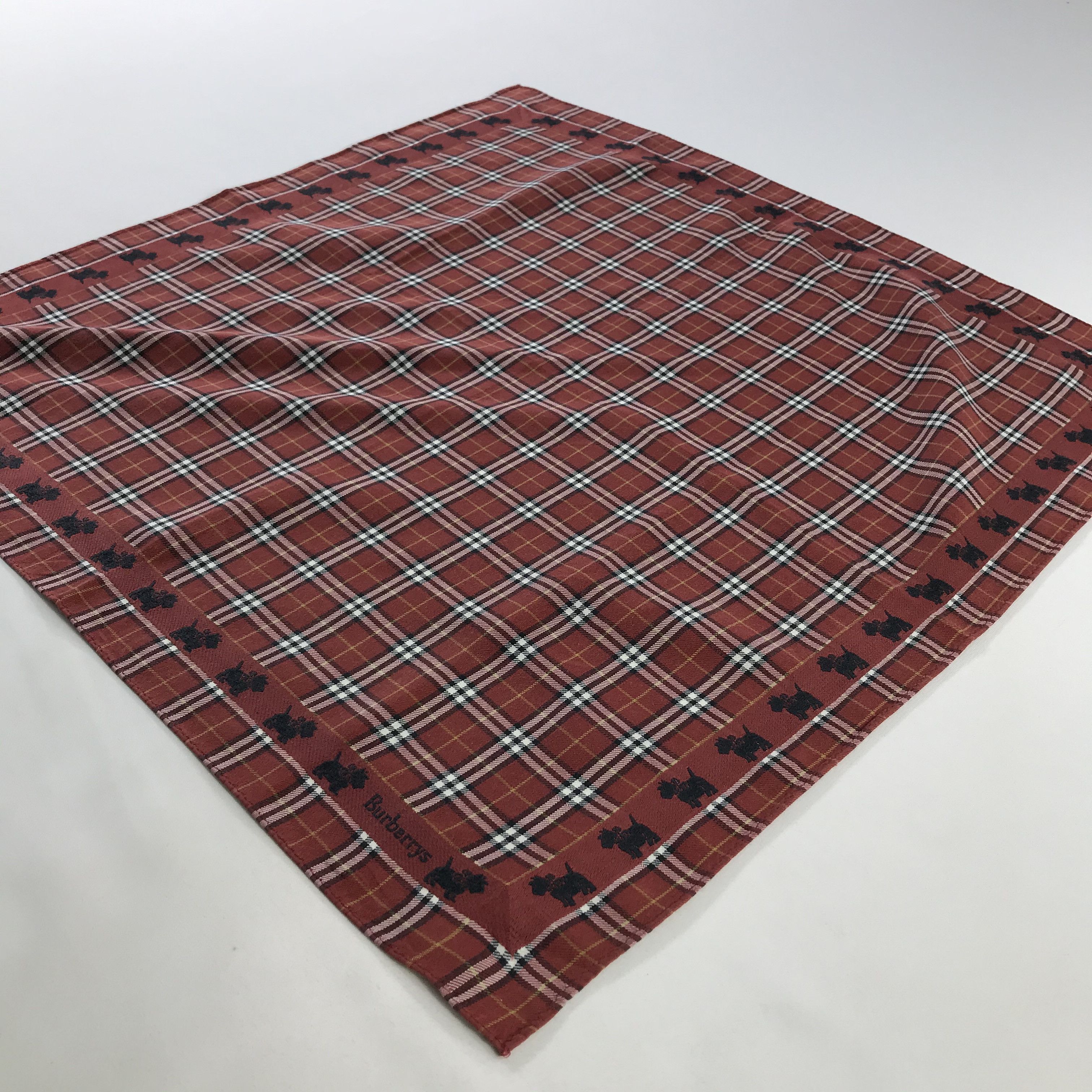 Burberry × Vintage Burberry Neckerchief / Bandana / Handkerchief Size ONE SIZE - 4 Thumbnail