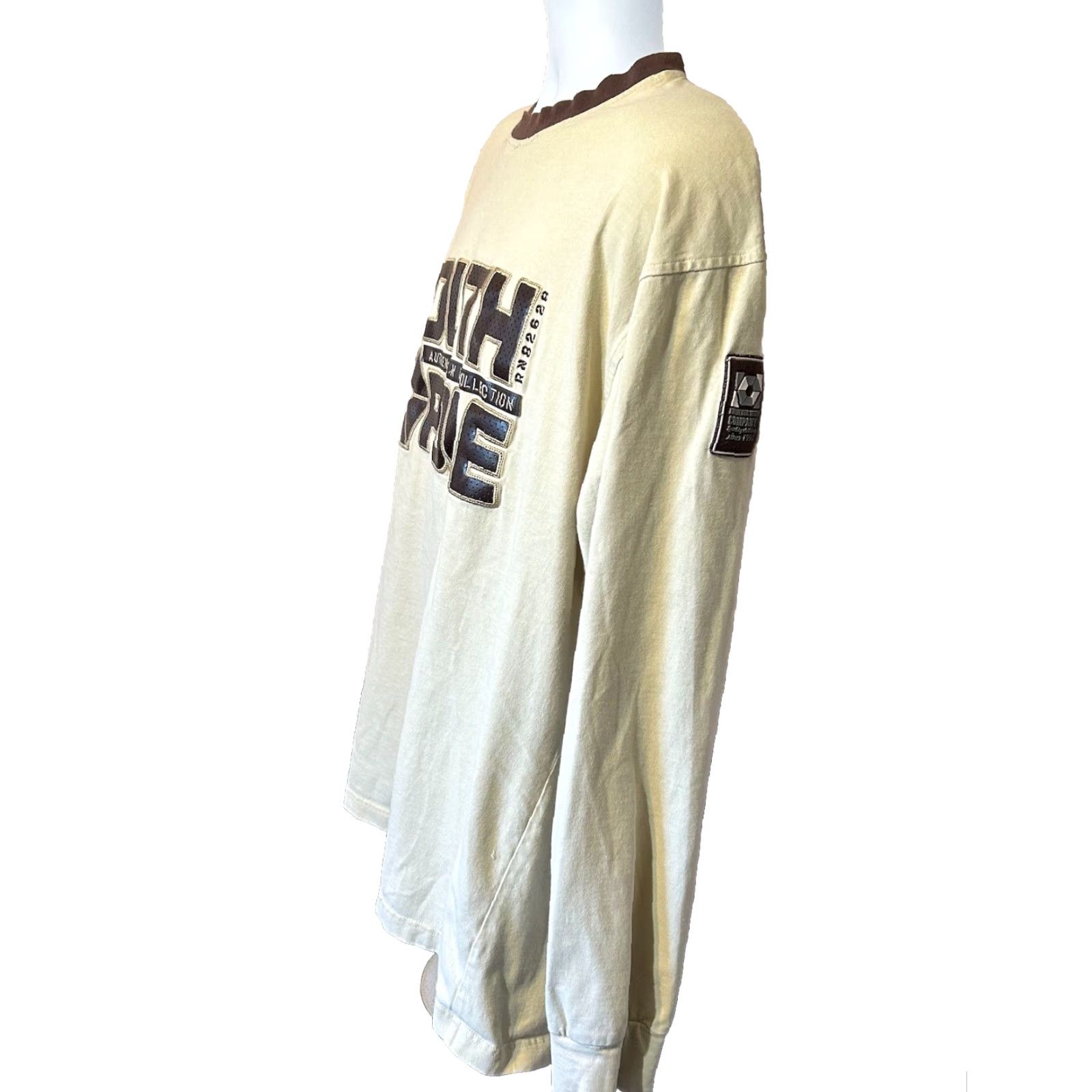 Southpole VINTAGE South Pole Authentic Collection Long Sleeve Shirt Men XL Tan Brown Spell Out Size US XL / EU 56 / 4 - 6 Thumbnail