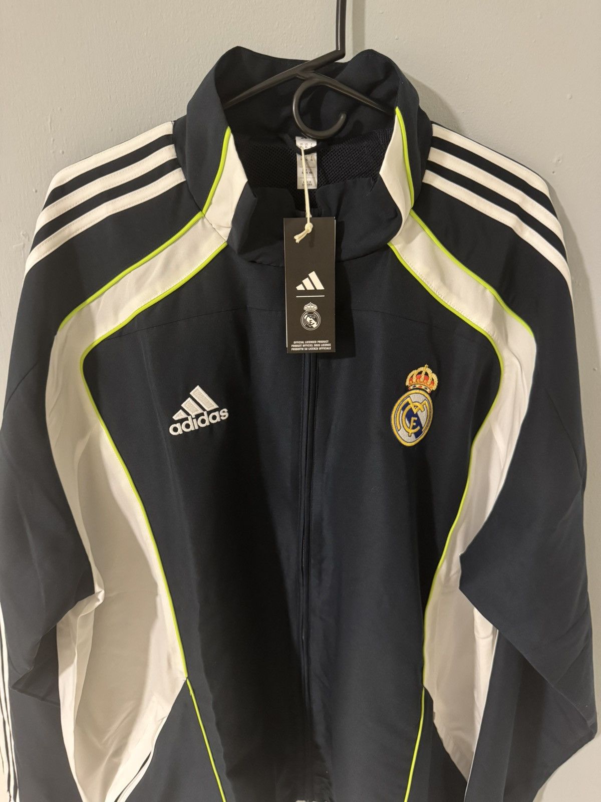 Adidas Real Madrid Adidas Urban Purist Track Jacket 2024-2025 Size US XL / EU 56 / 4 - 3 Thumbnail
