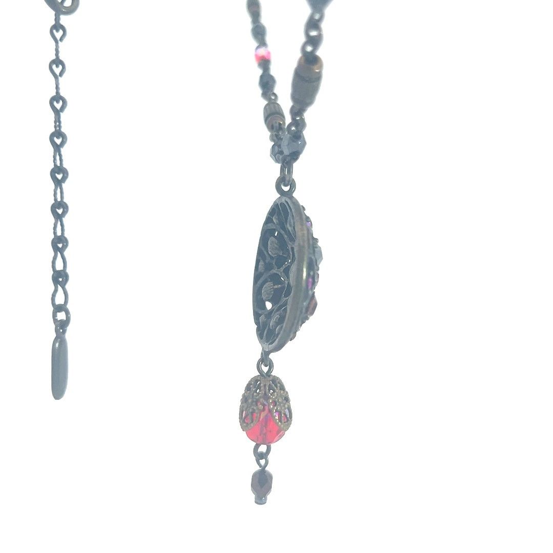 & Other Stories Ben - Amun Vintage Red Crystal Pendant Antique Necklace Size ONE SIZE - 11 Thumbnail
