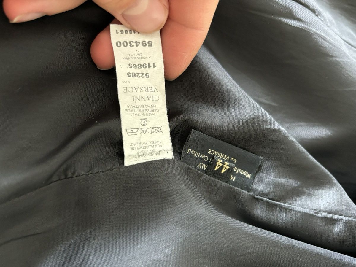 Versace Versace Leather Coat in IT44 Size M / US 6-8 / IT 42-44 - 5 Thumbnail