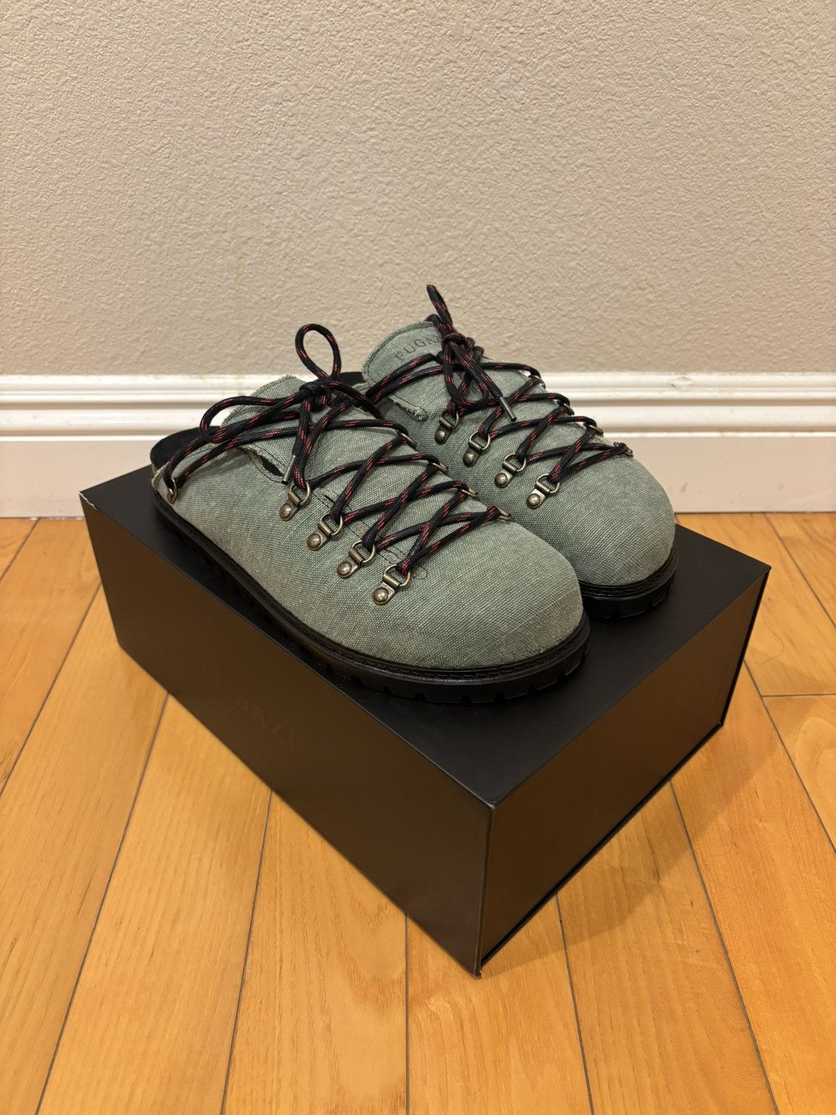 Fugazi Fugazi Tibet Olive Canvas Size US 12 / EU 45 - 1 Thumbnail