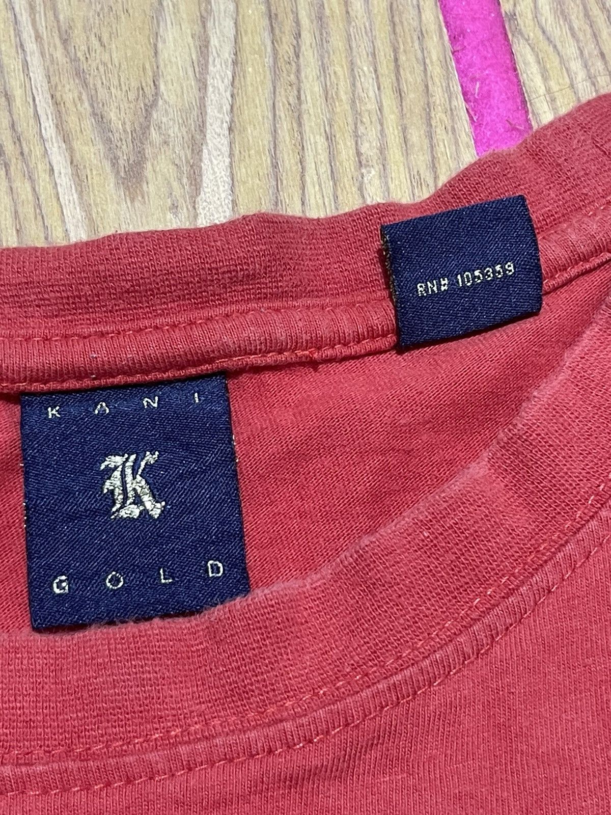 If Six Was Nine Y2K KANI GOLD oversized short sleeve t-shirt Size US XXL / EU 58 / 5 - 4 Thumbnail
