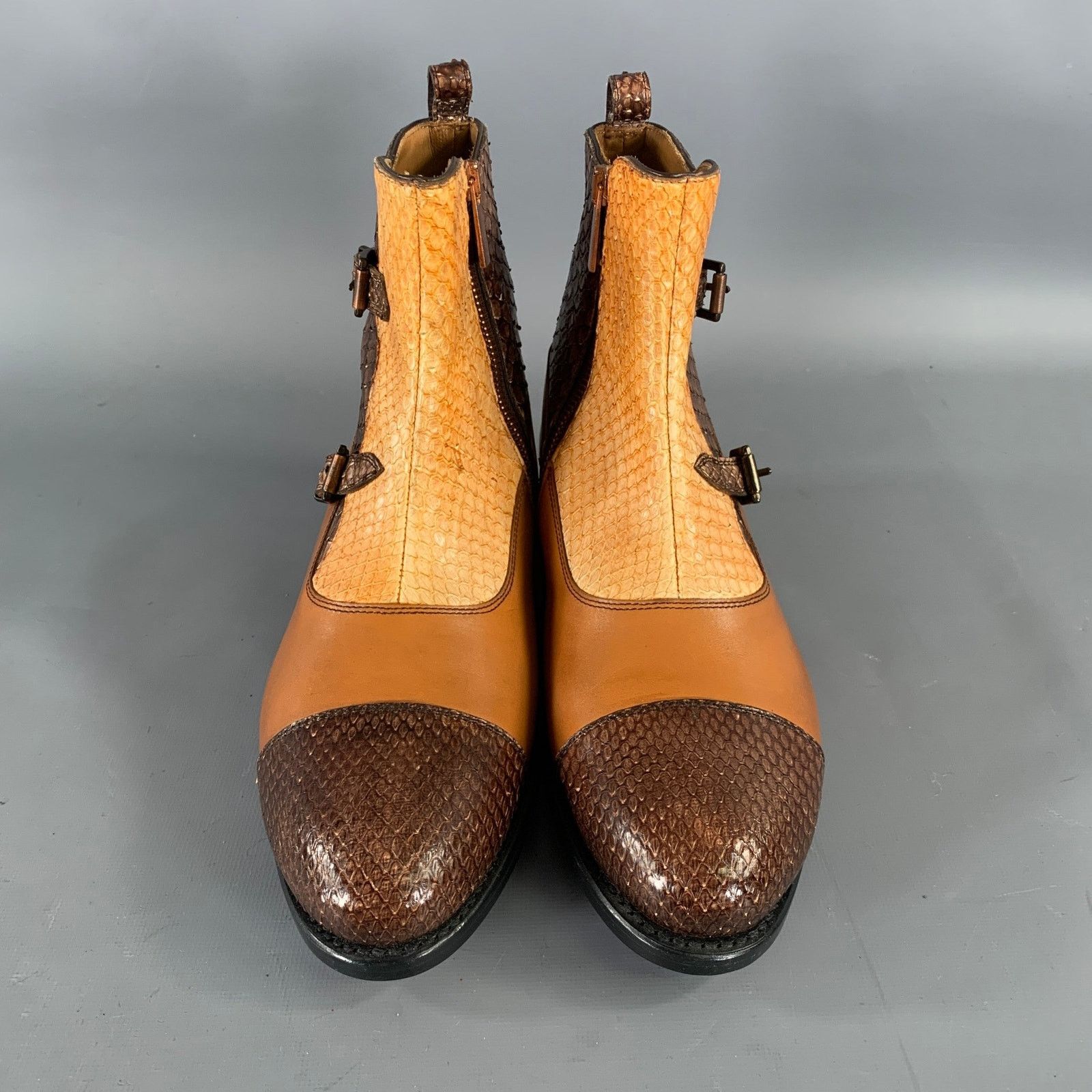 Other KLEIN EPSTEIN & PARKER Size 7 Brown Ankle Boots Size US 7 / EU 40 - 4 Thumbnail