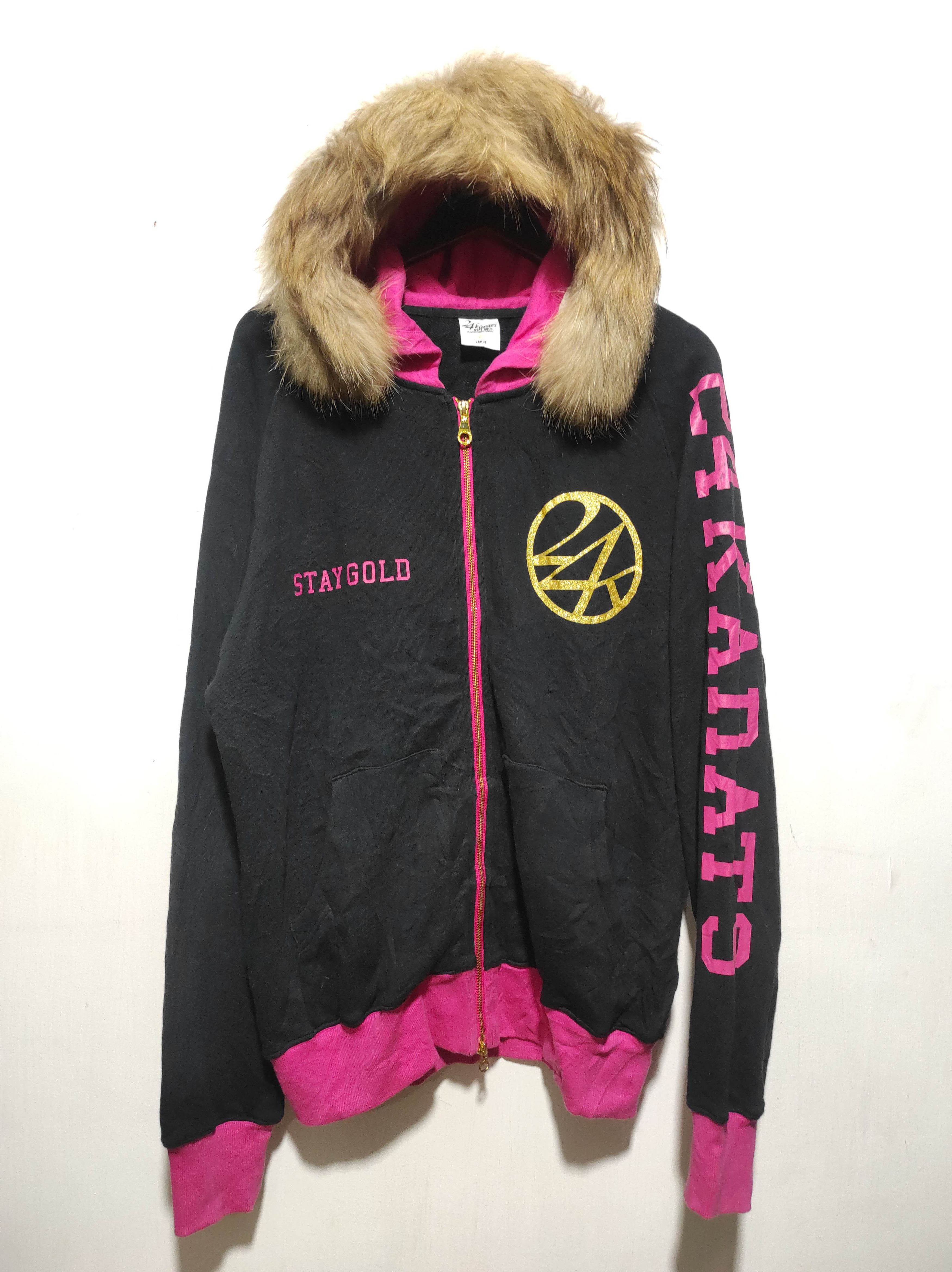 14th Addiction 24 karats Zip Fur Hoodie IfSixWasNine LGB style Size US L / EU 52-54 / 3 - 3 Thumbnail