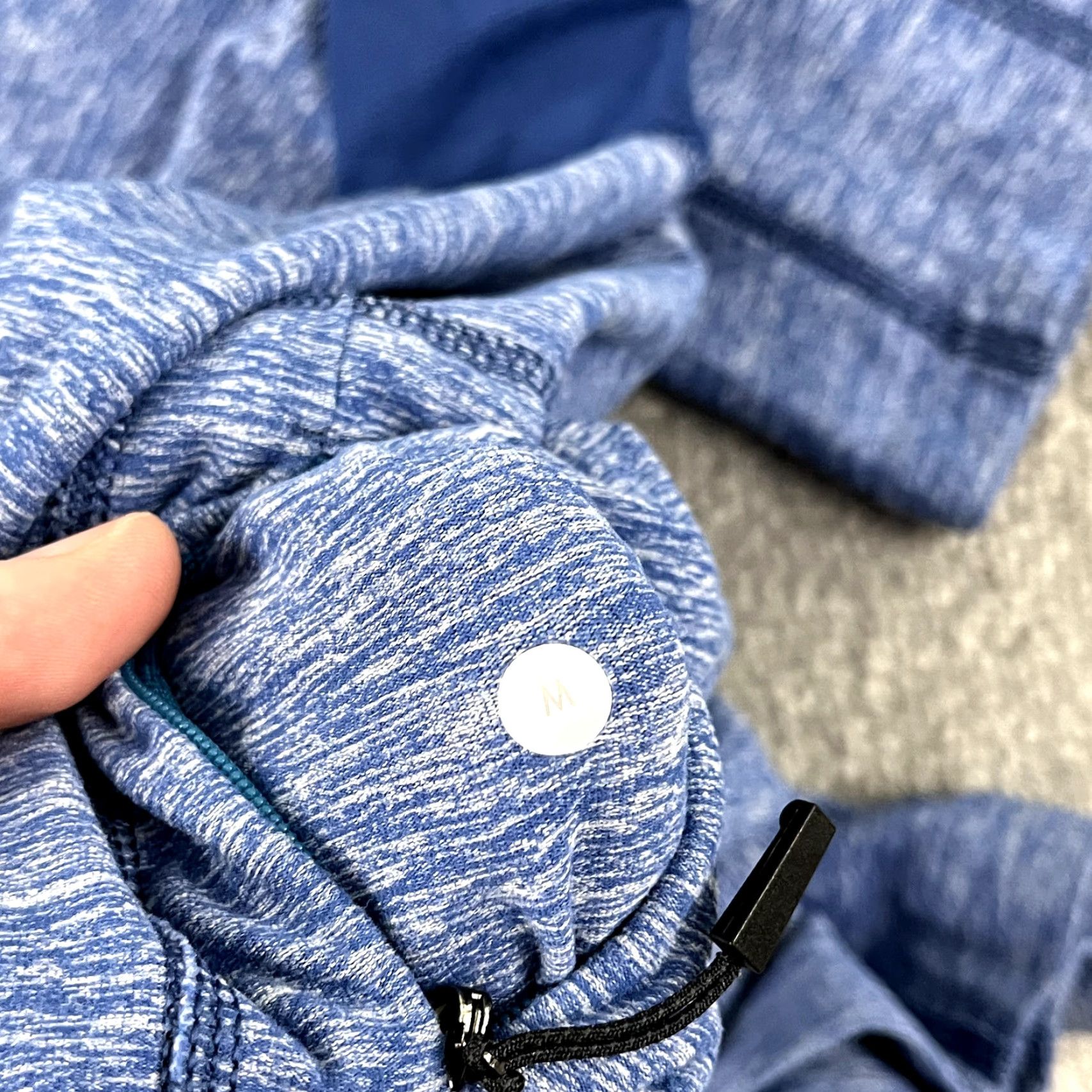 Lululemon LULULEMON Jacket Mens Small - Medium Surge 1/2 Zip Pullover Blue Golf Preppy L/S Size US M / EU 48-50 / 2 - 4 Thumbnail