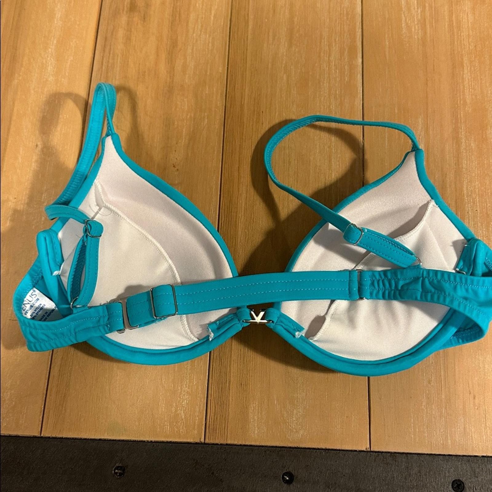 Venus VENUS size A Turquoise super push up bikini 32 34 36 A Size ONE SIZE - 3 Thumbnail