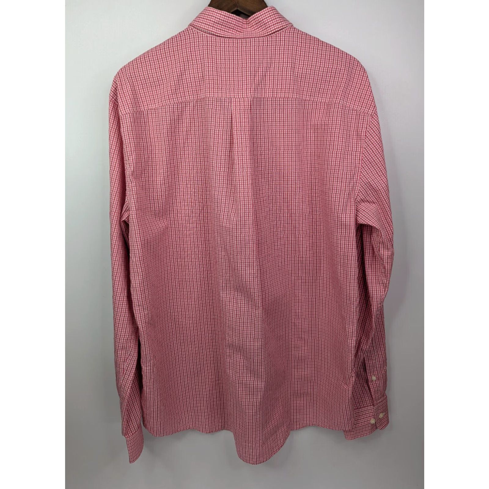 johnnie-O **Johnnie-O Men's Pink Check Button-Down XL Casual Shirt** User: Johnnie-O Men's Pink Check Button-Down Casual XL Shirt Size US XL / EU 56 / 4 - 3 Thumbnail