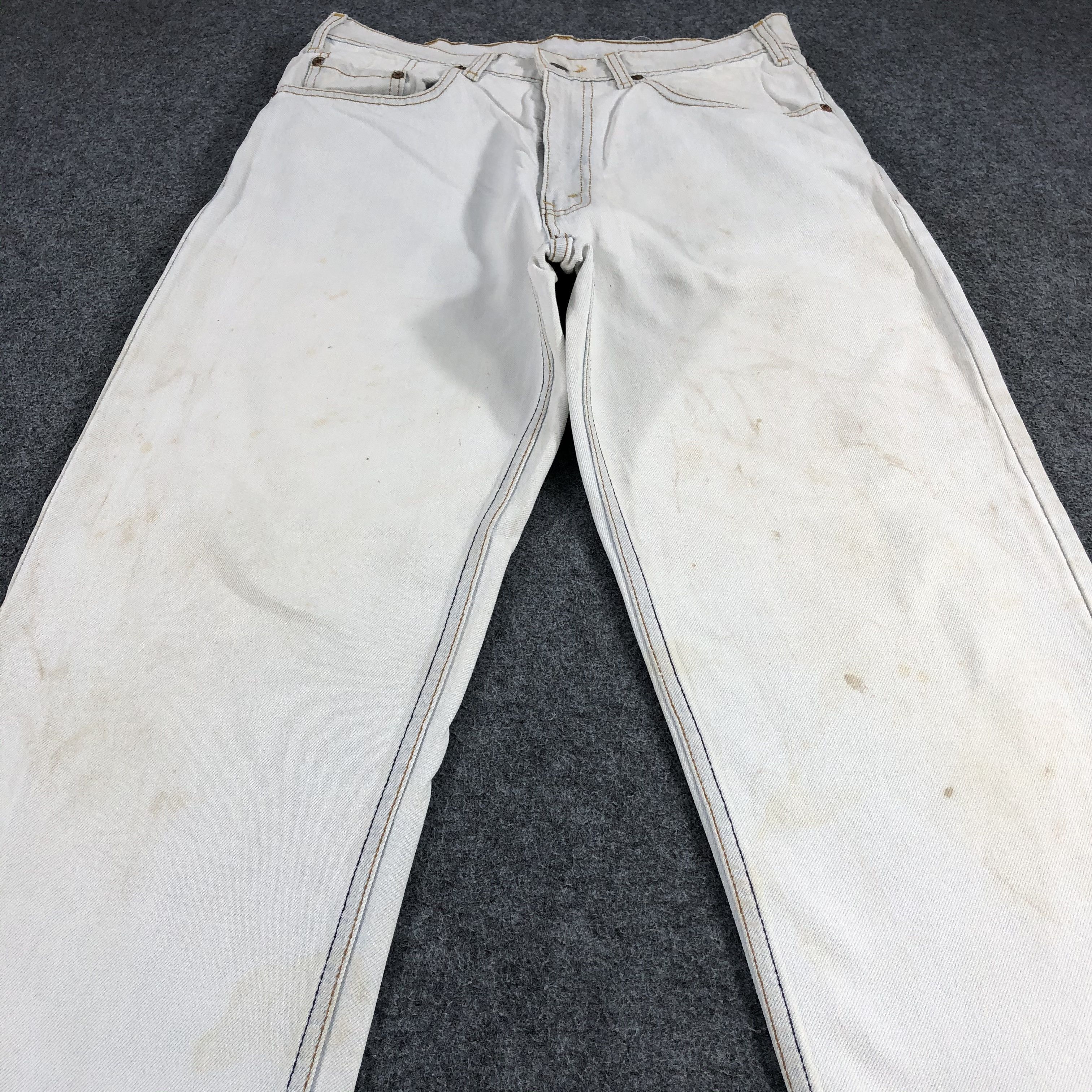 Levi's × Vintage Vintage 90s Light Wash Levis Jeans-JM1370 Size US 31 - 3 Thumbnail