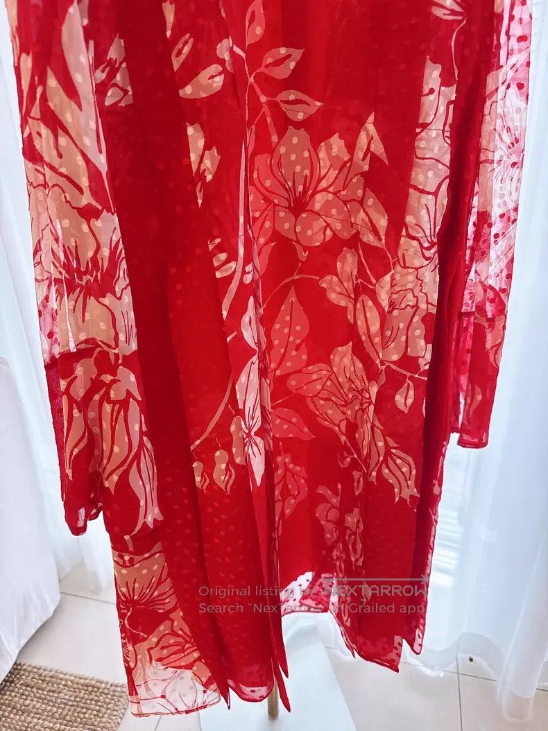 Fendi Fendi Silk Printed Dress Size XS / US 0-2 / IT 36-38 - 3 Thumbnail