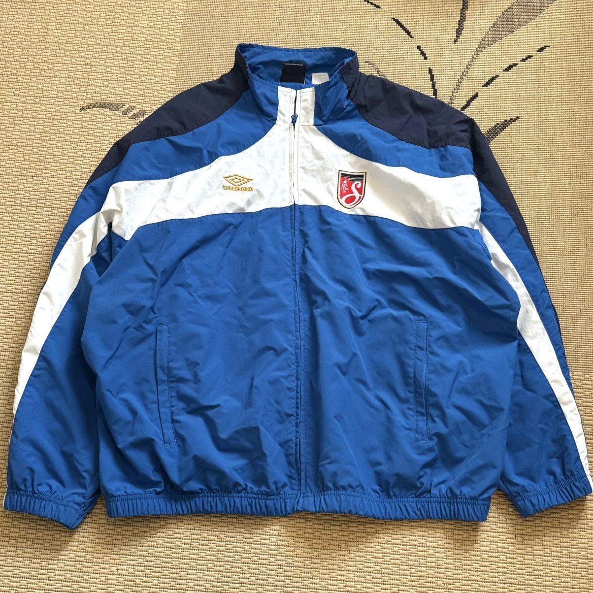 Supreme × Umbro Supreme Umbro Track Jacket Navy Medium | Grailed
