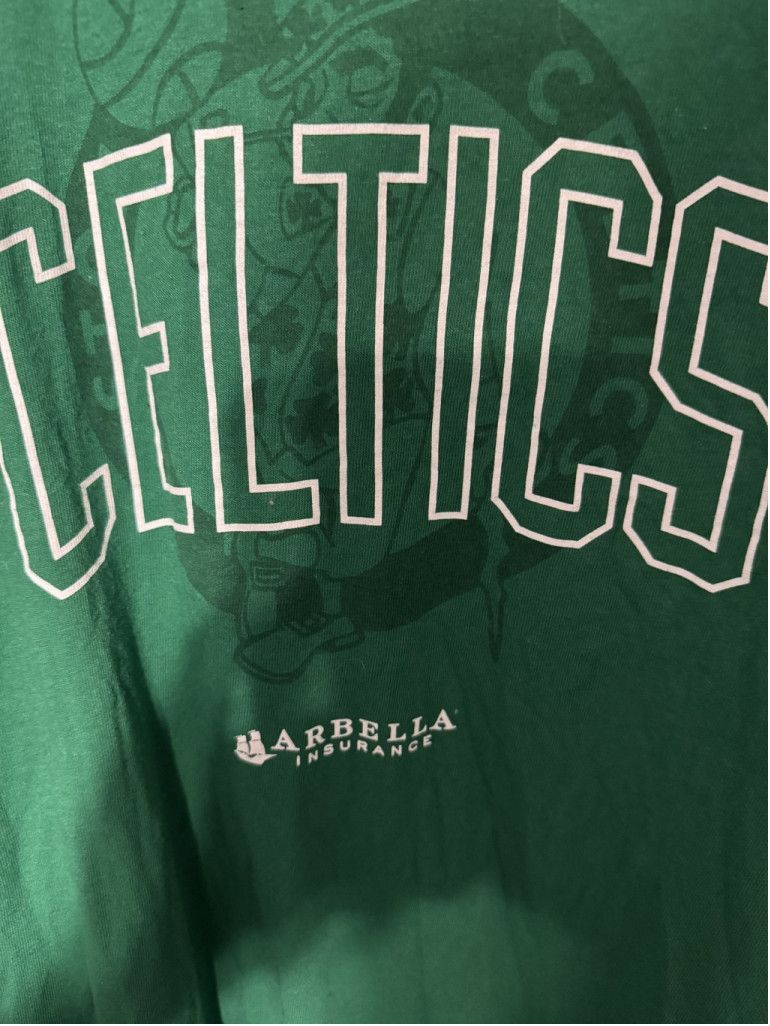 NBA Boston Celtics Green T-Shirt Men Size XL NBA Green Size US XL / EU 56 / 4 - 4 Thumbnail