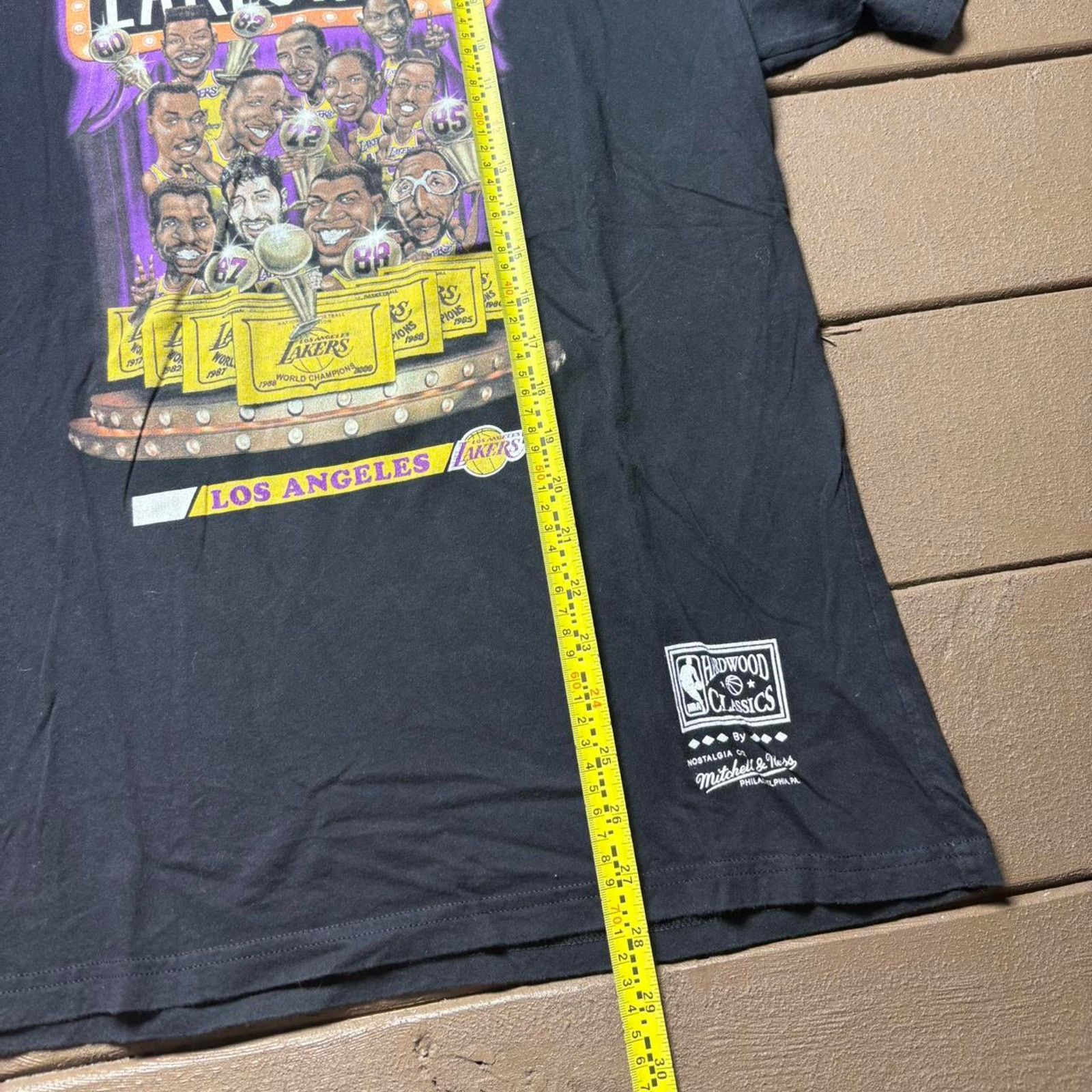 Mitchell & Ness Black Mitchell & Ness Lakers Lakeshow T-shirt Size US XL / EU 56 / 4 - 3 Thumbnail