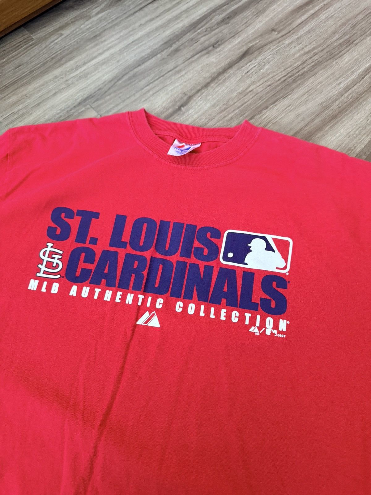 Majestic St. Louis Cardinals T Shirt 2007 Majestic Large Size US L / EU 52-54 / 3 - 2 Thumbnail