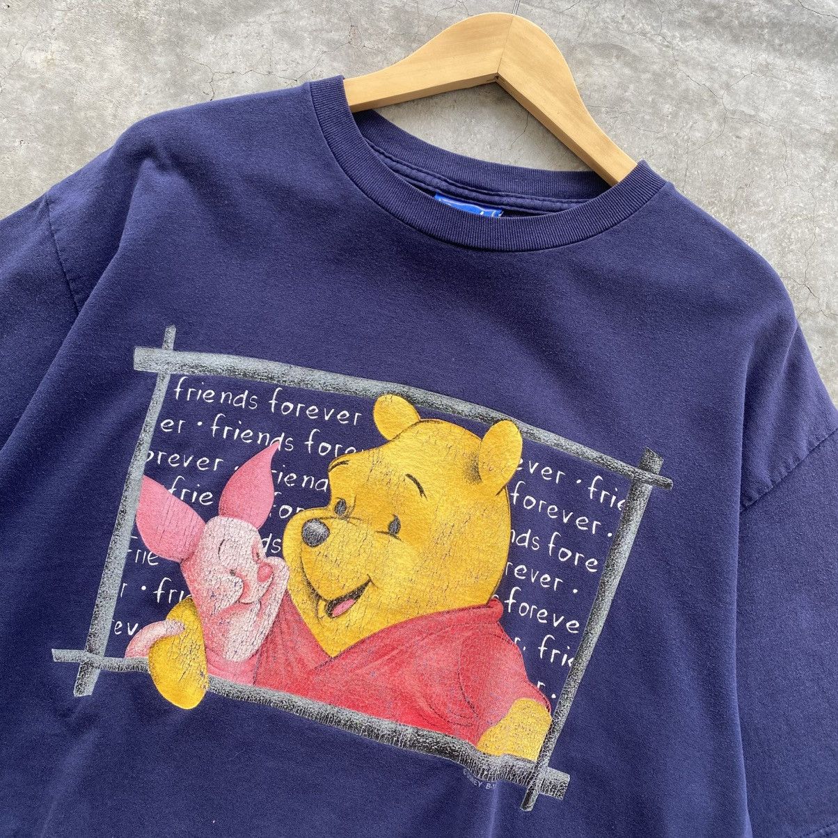 Cartoon Network × Vintage Vintage 90's Winnie The Pooh Tshirt (XL) Size US XL / EU 56 / 4 - 2 Thumbnail