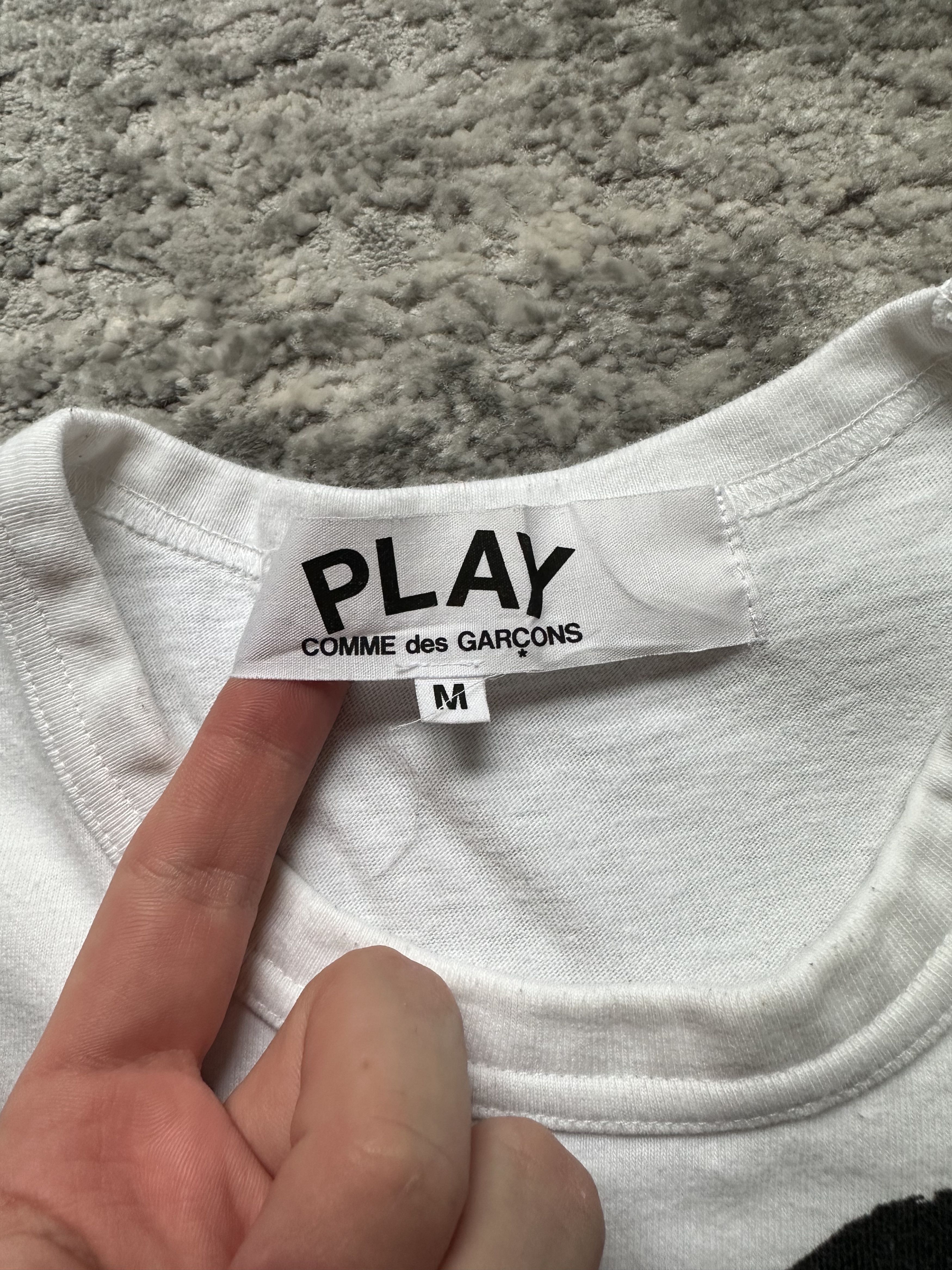 Comme des Garcons PLAY Play Comme Des Garcons t shirt Size US M / EU 48-50 / 2 - 4 Thumbnail