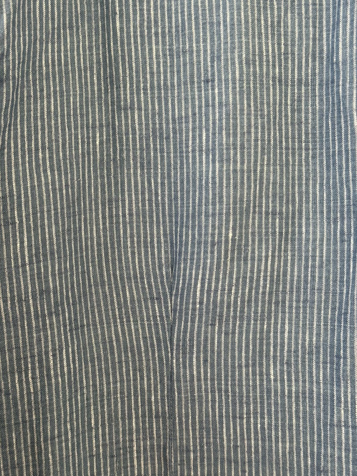 Loro Piana Arthur Arizona Blue Striped Aloe Linen Shirt XXL FAL1007 Size US XXL / EU 58 / 5 - 10 Thumbnail