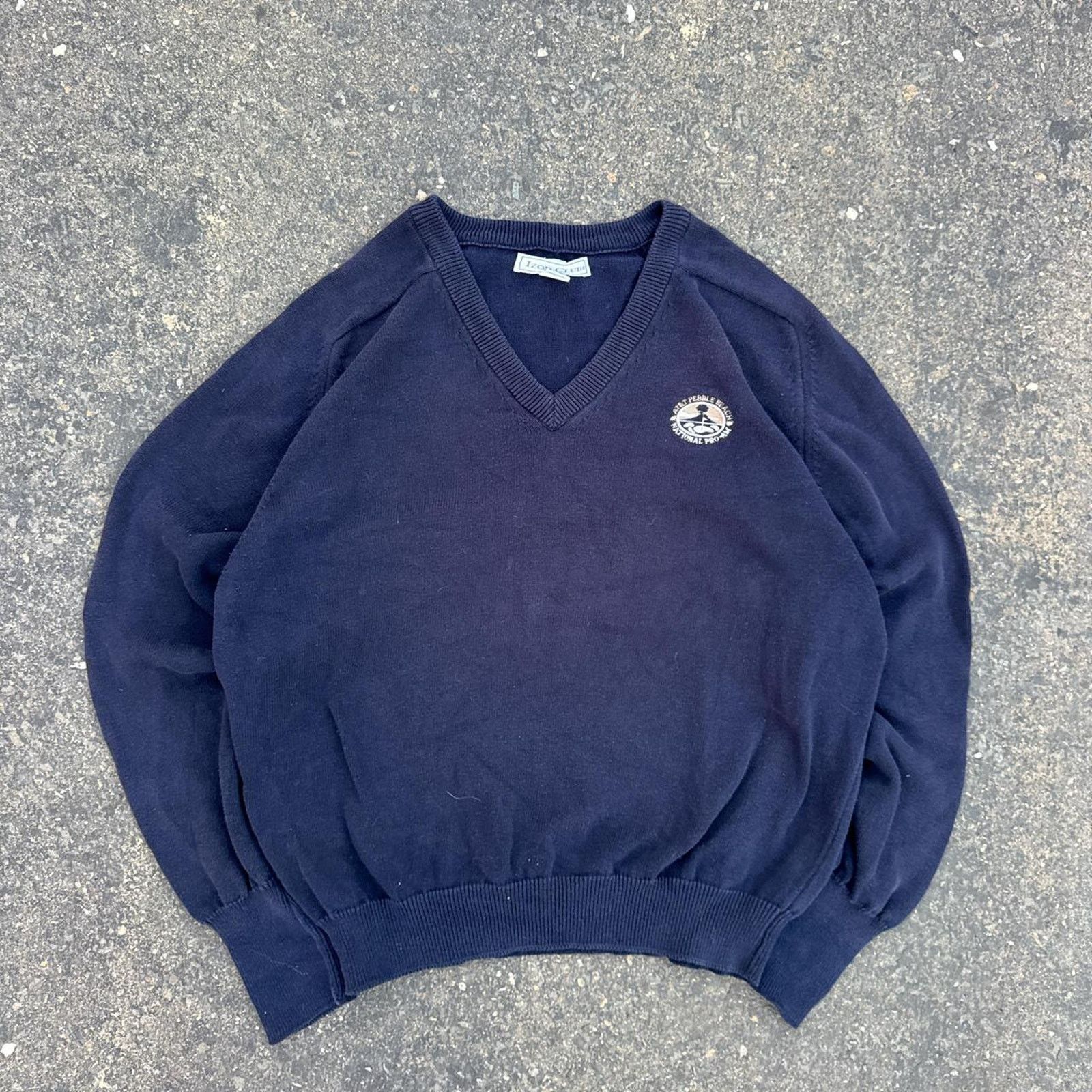 Izod Vintage 90s Izod Golfing V-Neck Knit Sweater – Size XL Size US XL / EU 56 / 4 - 1 Thumbnail