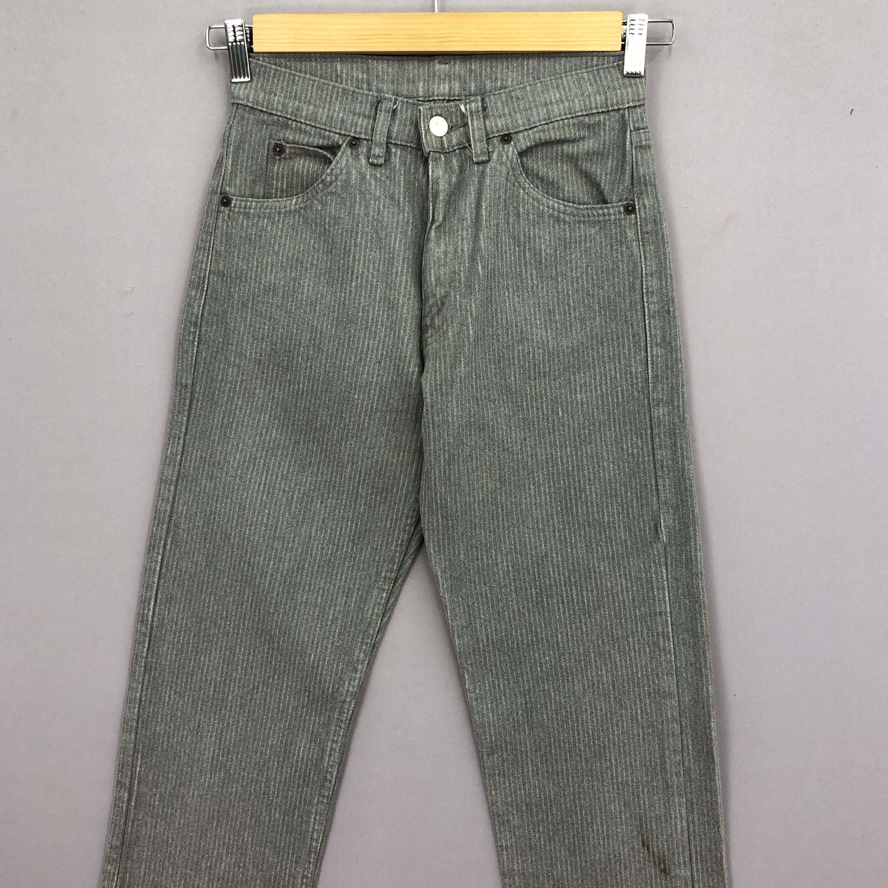 Levi's Vintage Levis 505 Jeans Y2K Levi's Hickory White Tabs Denim Size 26" / US 2 / IT 38 - 3 Thumbnail