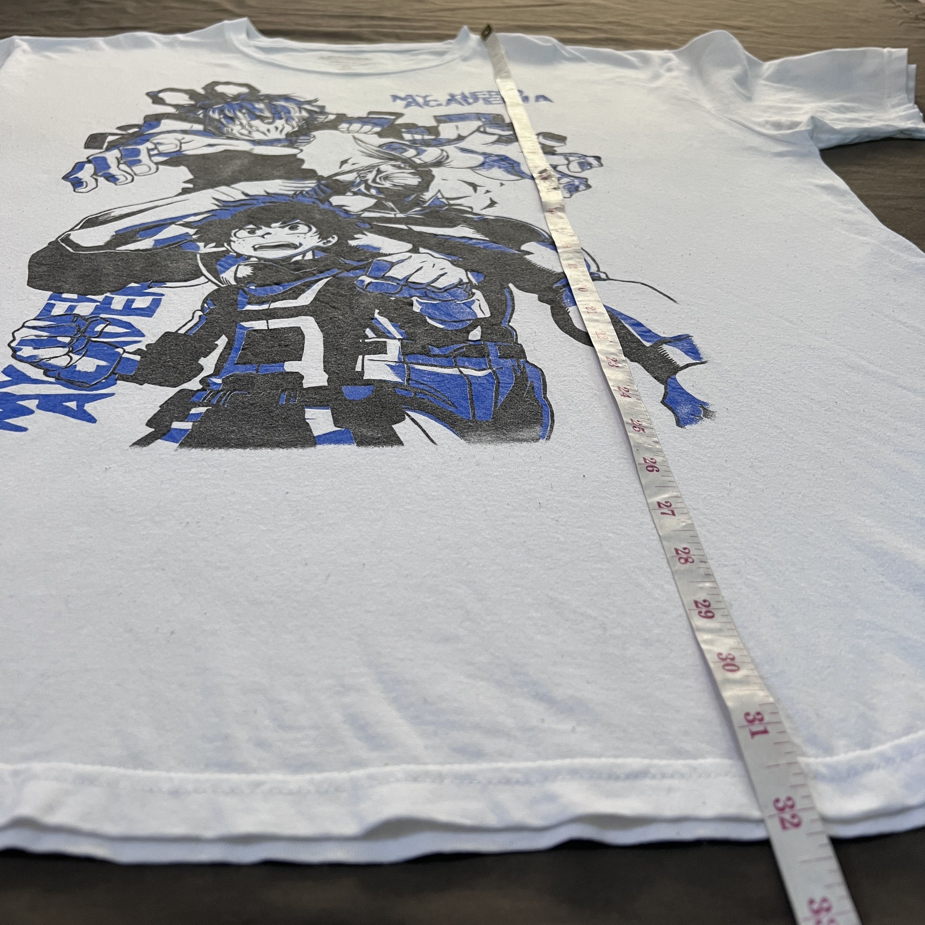 Anime × Cartoon Network × Japanese Brand My Hero Academia Anime Manga Promo Tee 2XL Size US XXL / EU 58 / 5 - 7 Thumbnail