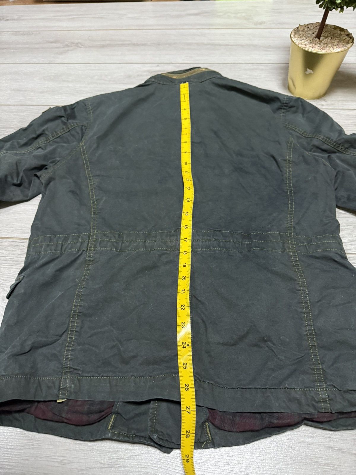 Diesel Diesel military zip buttons jacket washed Size US L / EU 52-54 / 3 - 13 Thumbnail