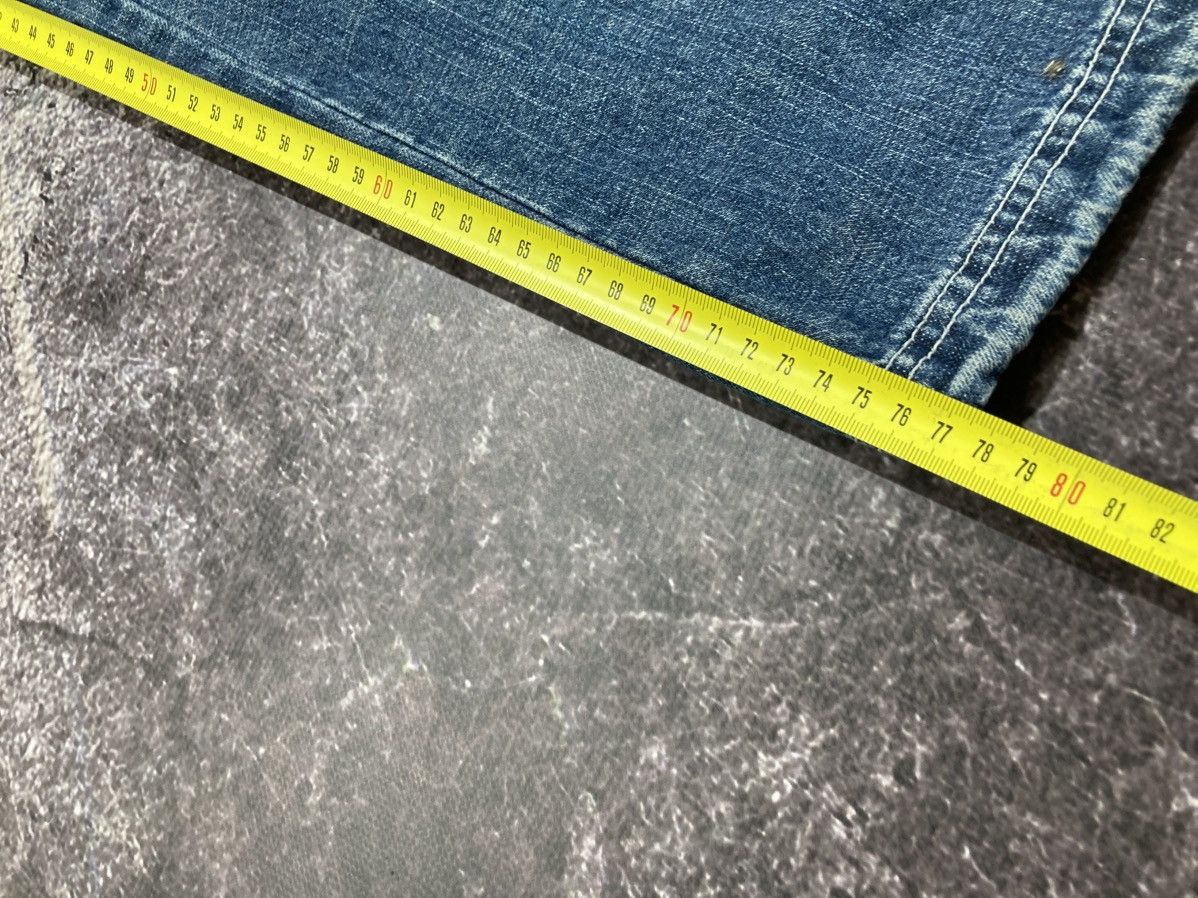 JNCO Vintage Y2K Fishbone Multi-pocket Flared Washed Jeans Pants Size US 30 / EU 46 - 25 Thumbnail