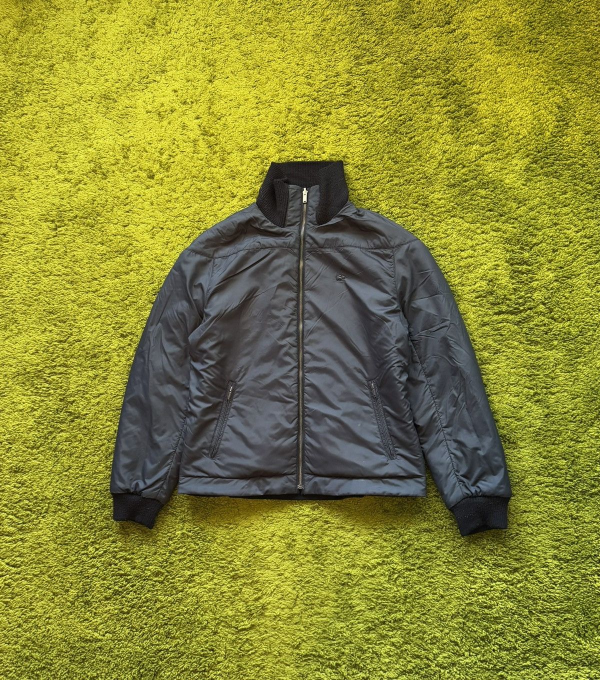 Lacoste × Vintage 🐊 Lacoste 1990s vintage reversible wool / nylon jacket Size US L / EU 52-54 / 3 - 3 Thumbnail