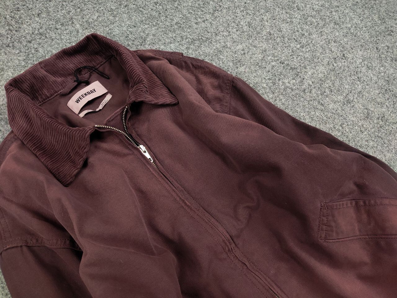Weekday Weekday ayla twill Jacket Vintage Dark Fabric Faded Style Size US S / EU 44-46 / 1 - 12 Thumbnail
