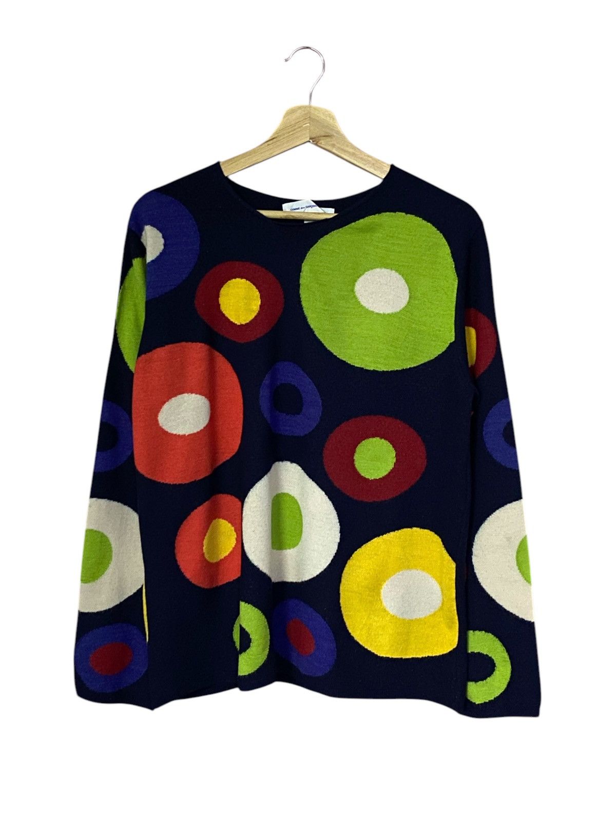 Comme des Garcons Comme Des Garçons SHIRT Multicolor Knit Sweater Size US M / EU 48-50 / 2 - 2 Thumbnail