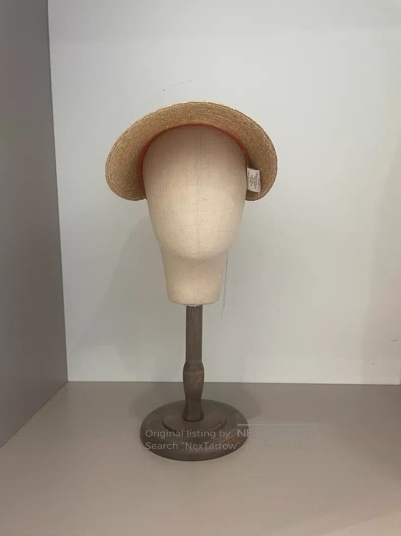 Hermes Hermes size S Khaki Raffia Sun Protection Hat Size ONE SIZE - 2 Thumbnail