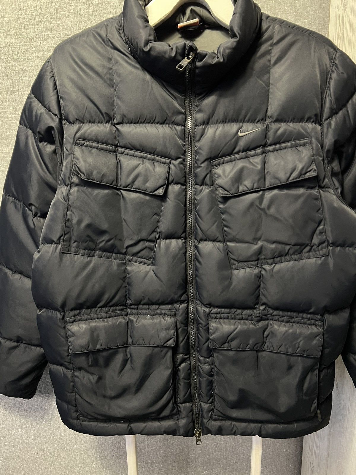 Nike × Vintage Y2K Nike Puffer 550 Vintage Down Jacket (4 Pocket) Size US L / EU 52-54 / 3 - 8 Thumbnail