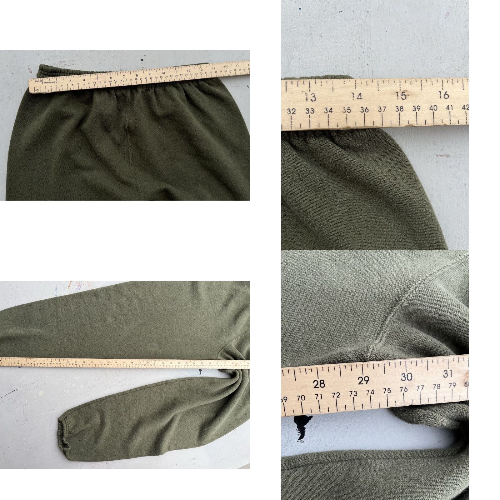 Soffe VINTAGE Soffe USMC Green Joggers Mens M Sweatpants Military Activewear Gym Shirt? Size US 31 - 8 Thumbnail