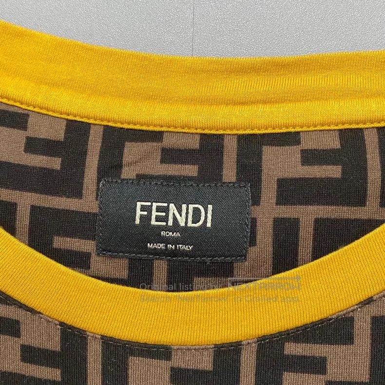 Fendi Fendi Loose Fit All-over Printed Short Sleeve Size US L / EU 52-54 / 3 - 4 Thumbnail