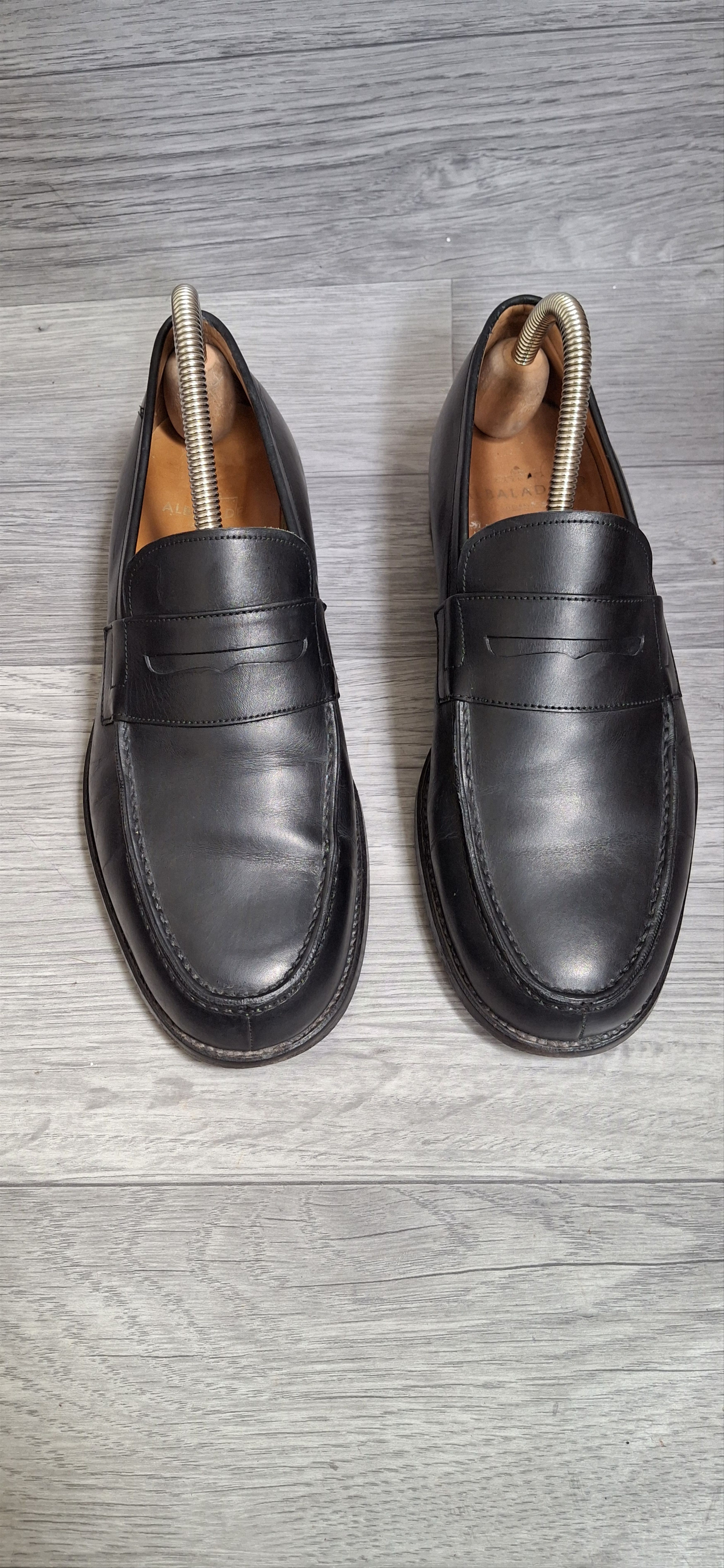 Carmina Carmina black leather penny loafers uk 6.5EE Size US 7.5 / EU 40-41 - 1 Thumbnail