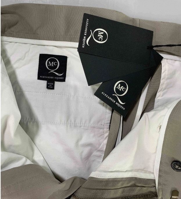 McQ Alexander McQueen Alexander McQueen McQ contrast taupe walking shorts S NEW Size US 32 / EU 48 - 2 Thumbnail