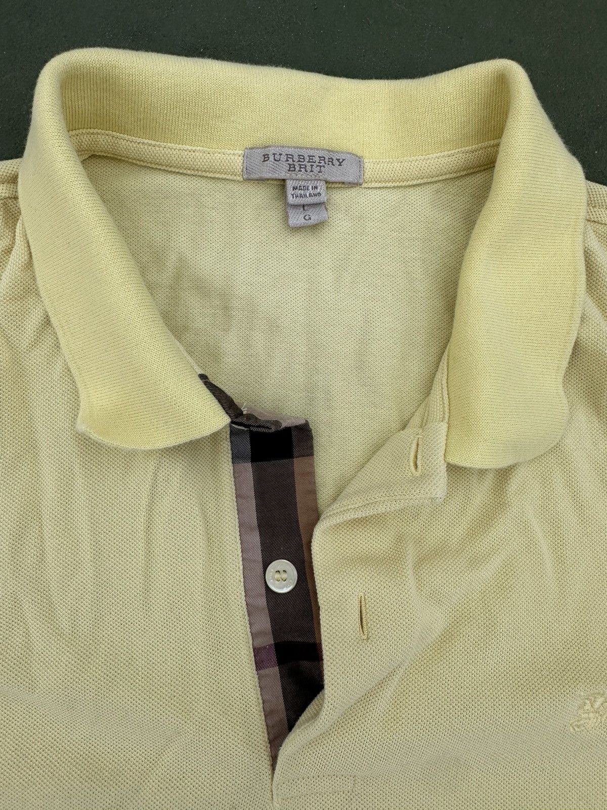 Burberry Burberry Polo Size US L / EU 52-54 / 3 - 2 Thumbnail