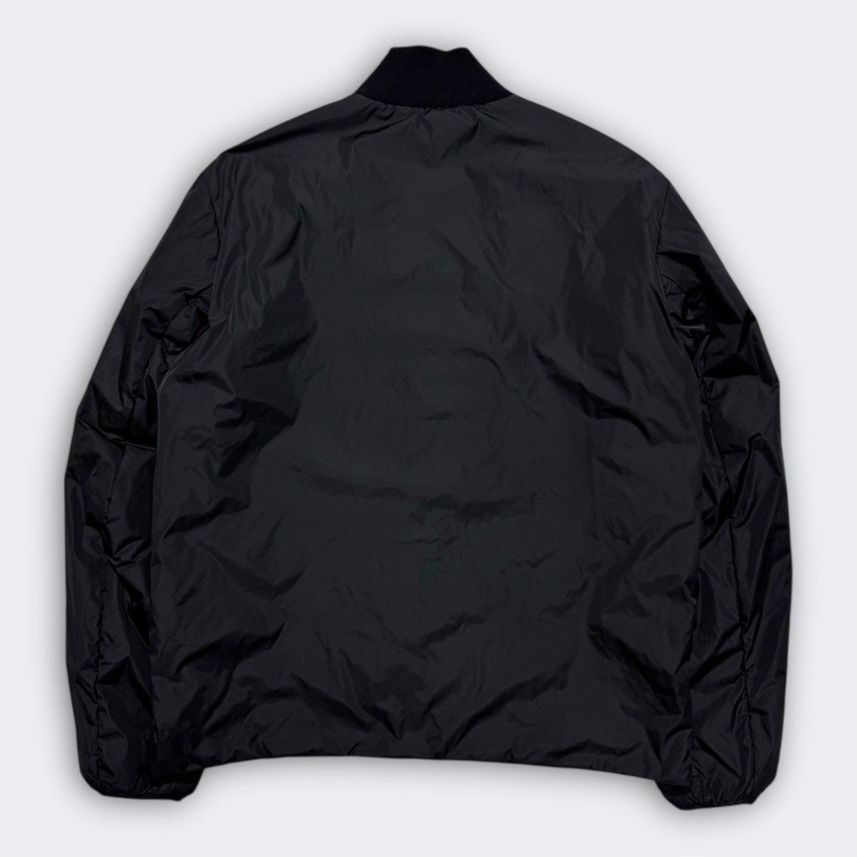 Prada Prada Black Nylon Down Padded light Jacket Size US L / EU 52-54 / 3 - 9 Thumbnail