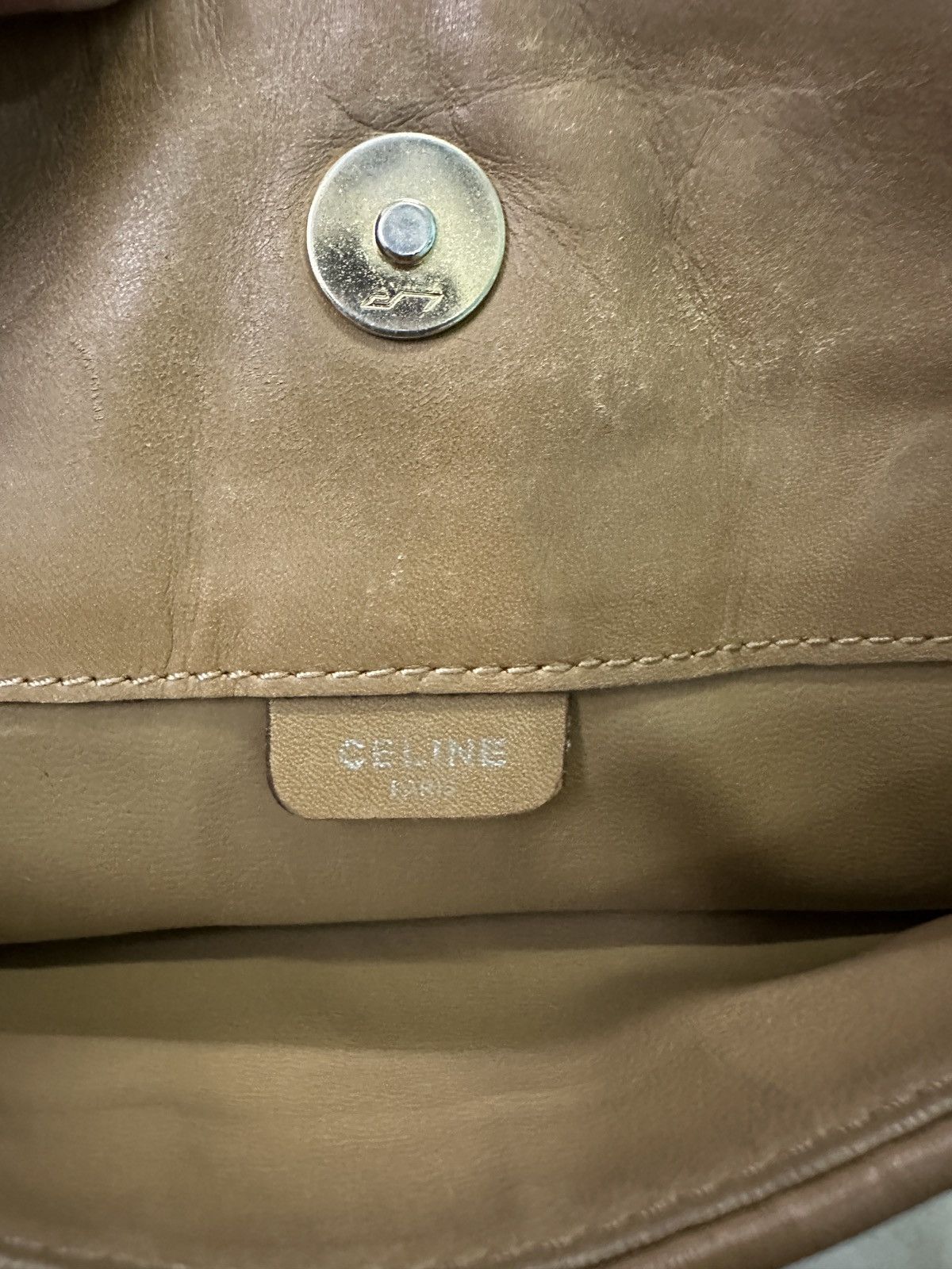 Celine × Vintage AUTHENTIC VINTAGE CELINE MACADAM CLUTCH BAG Size ONE SIZE - 24 Thumbnail