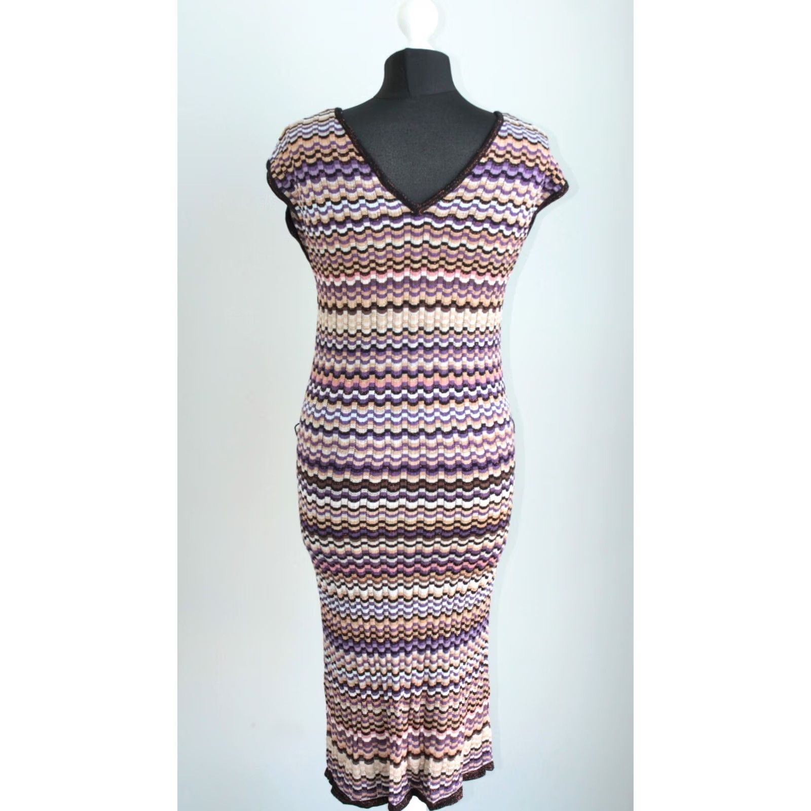 Missoni Missoni Lindex womens classic dress S A-Line Dress Multicoloured Long Women Girls Mens Size S / US 4 / IT 40 - 4 Thumbnail