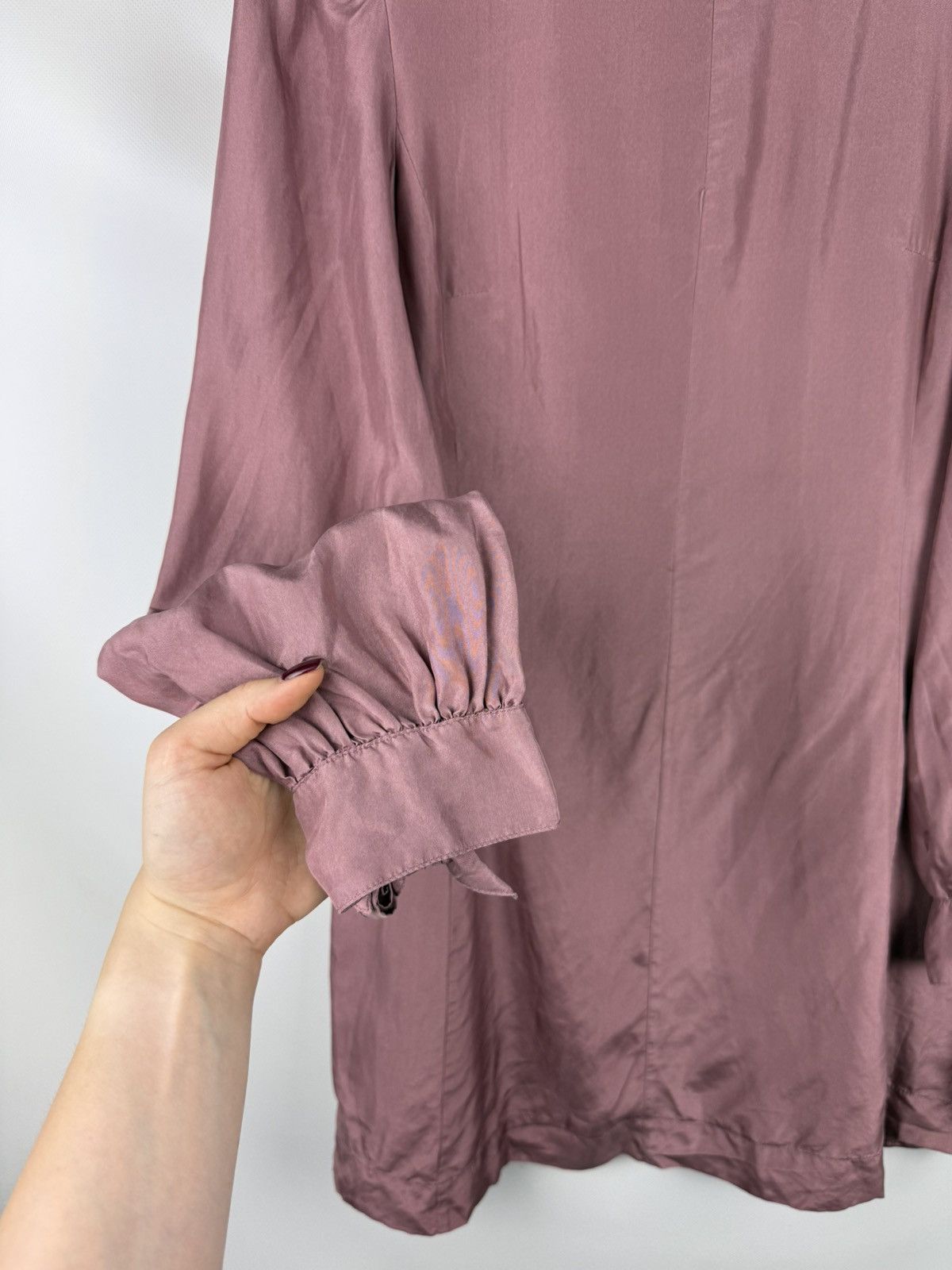 Prada Prada Milano Ladies Long Sleeve Silk Tunic Dress Size 40 Size S / US 4 / IT 40 - 10 Thumbnail