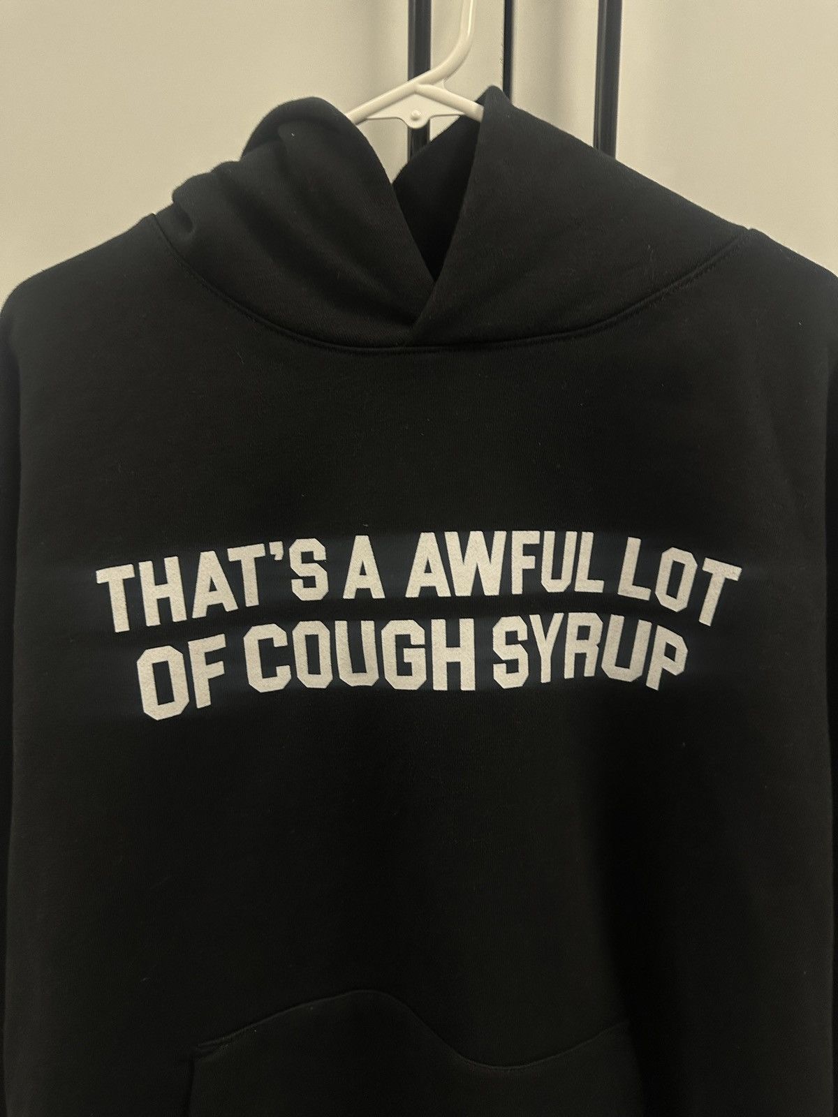 Awful Lot of Cough Syrup Awful lot of cough syrup black hoodie Size US L / EU 52-54 / 3 - 2 Thumbnail
