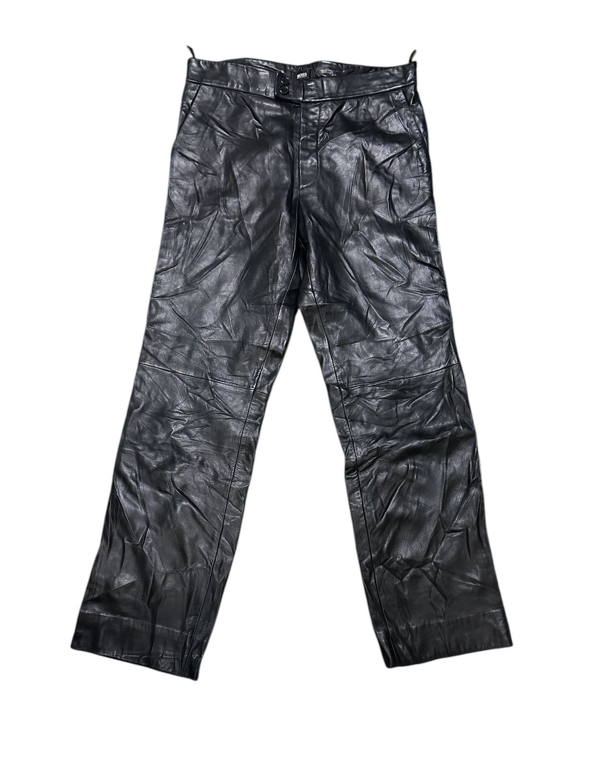 Hugo Boss Hugo Boss leather pants Size US 35 - 1 Thumbnail